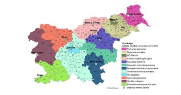 Pokrajine v Sloveniji