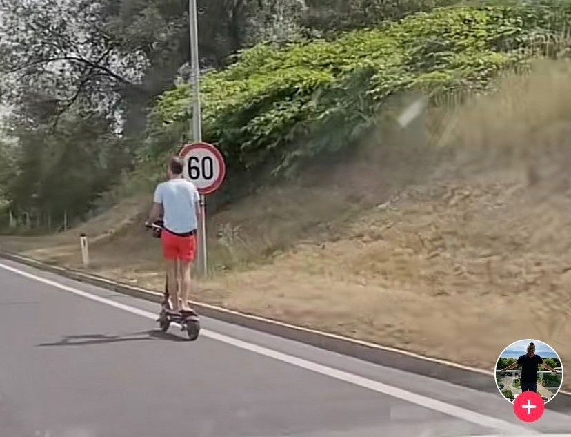 električni skiro, obvoznica