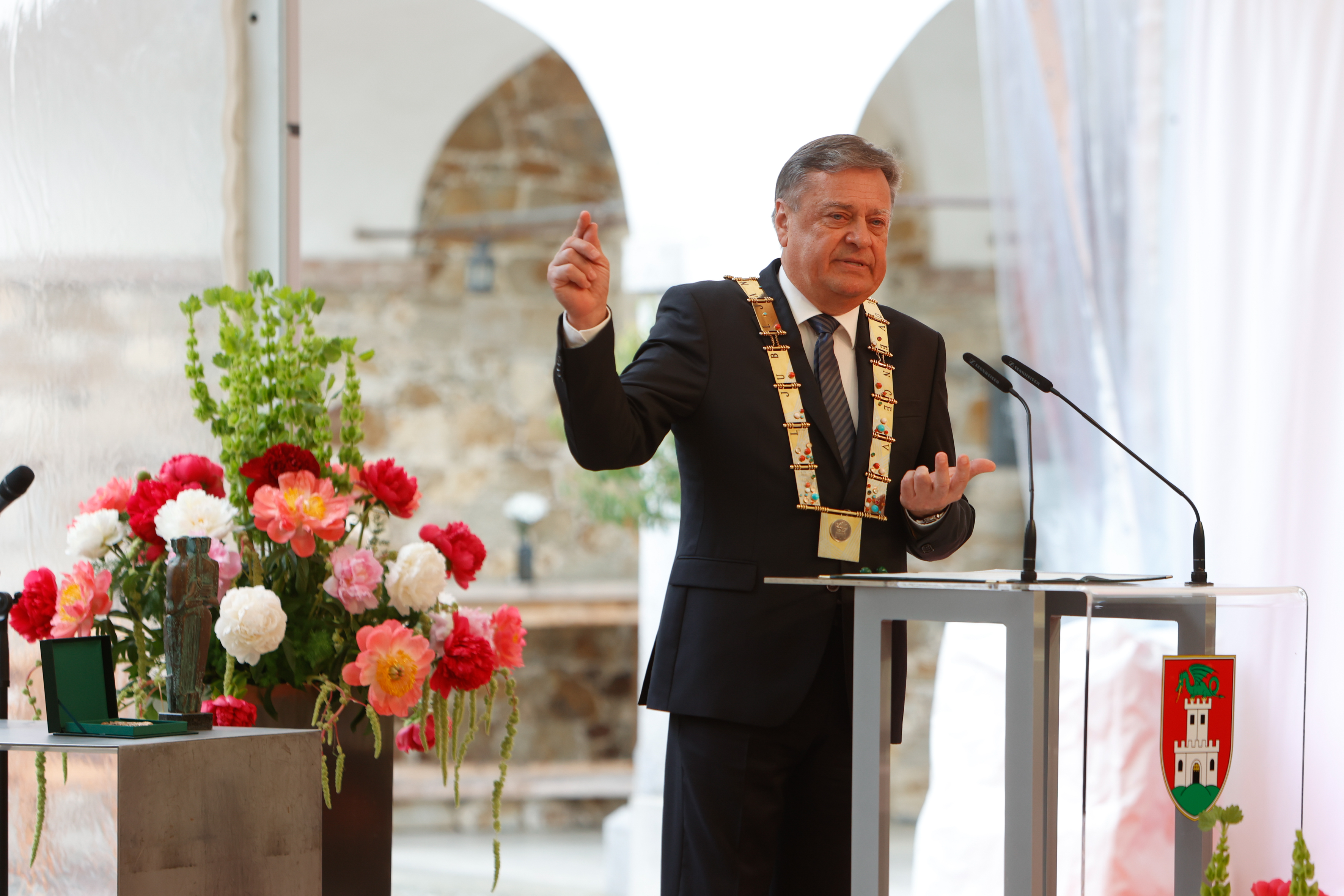 Slavnostna seja mestnega sveta Mestne občine Ljubljana