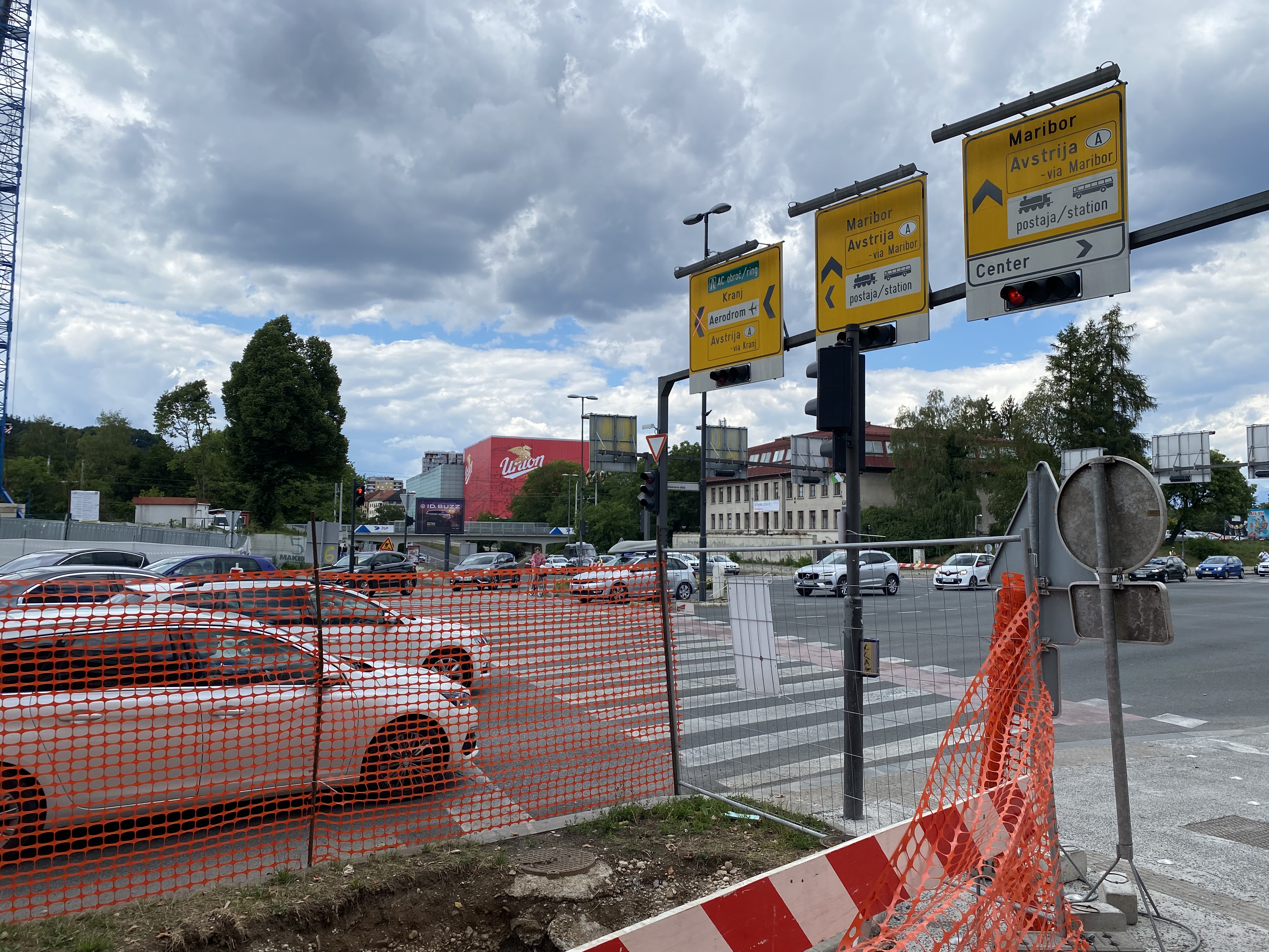 Bleiweisova ulica, gradbišče