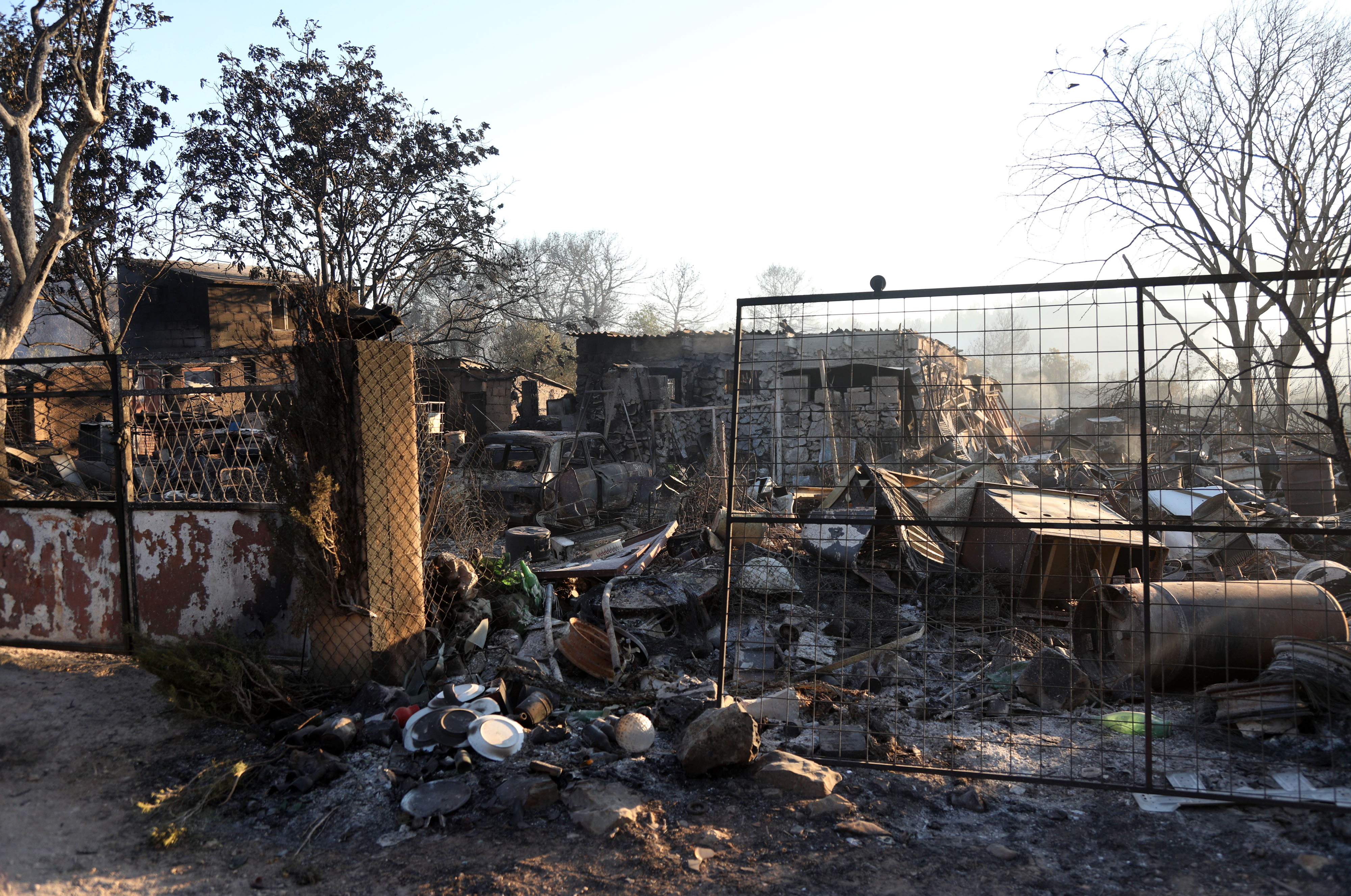 Raslina, požar, Hrvaška