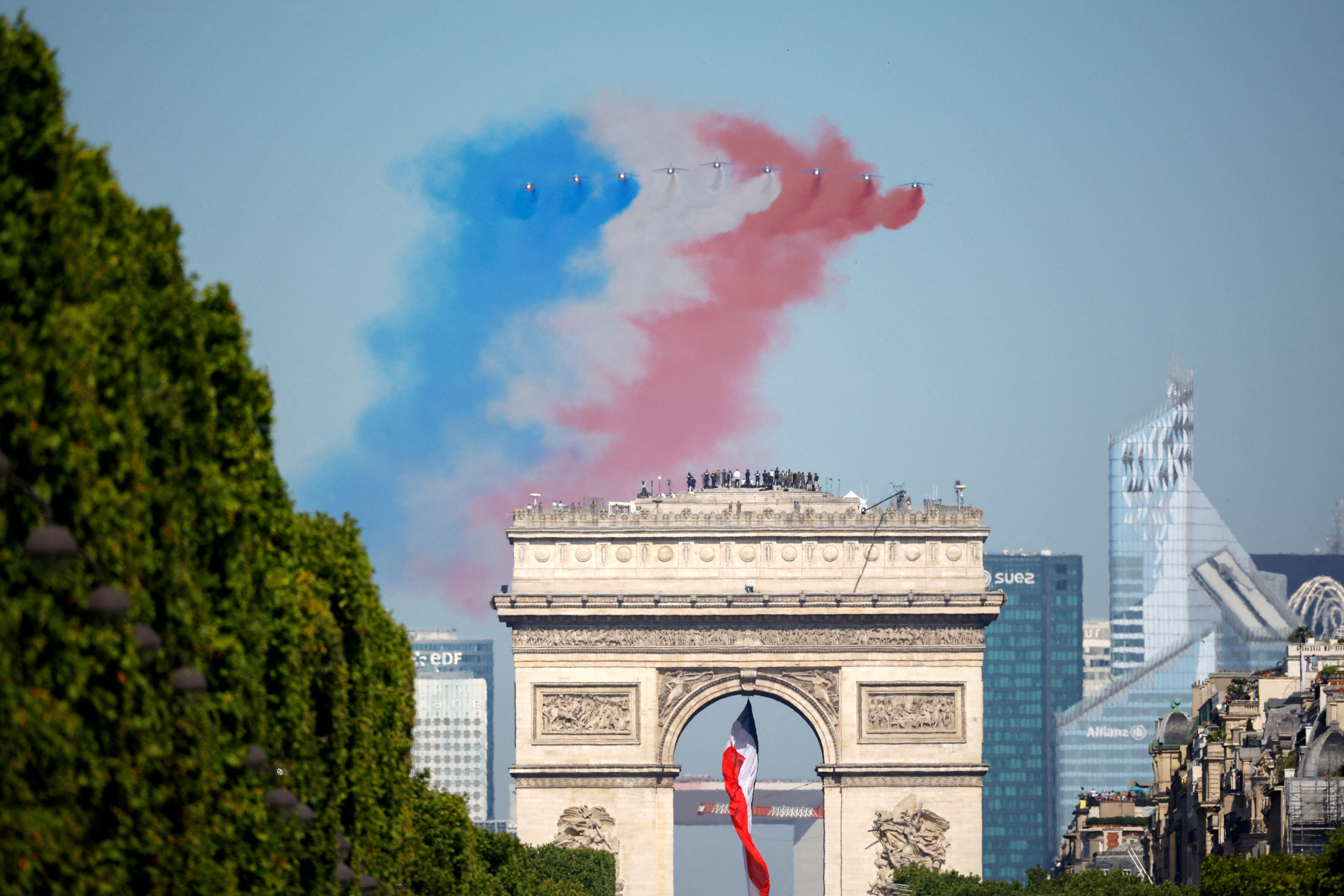 Bastille Day celebrations in Paris