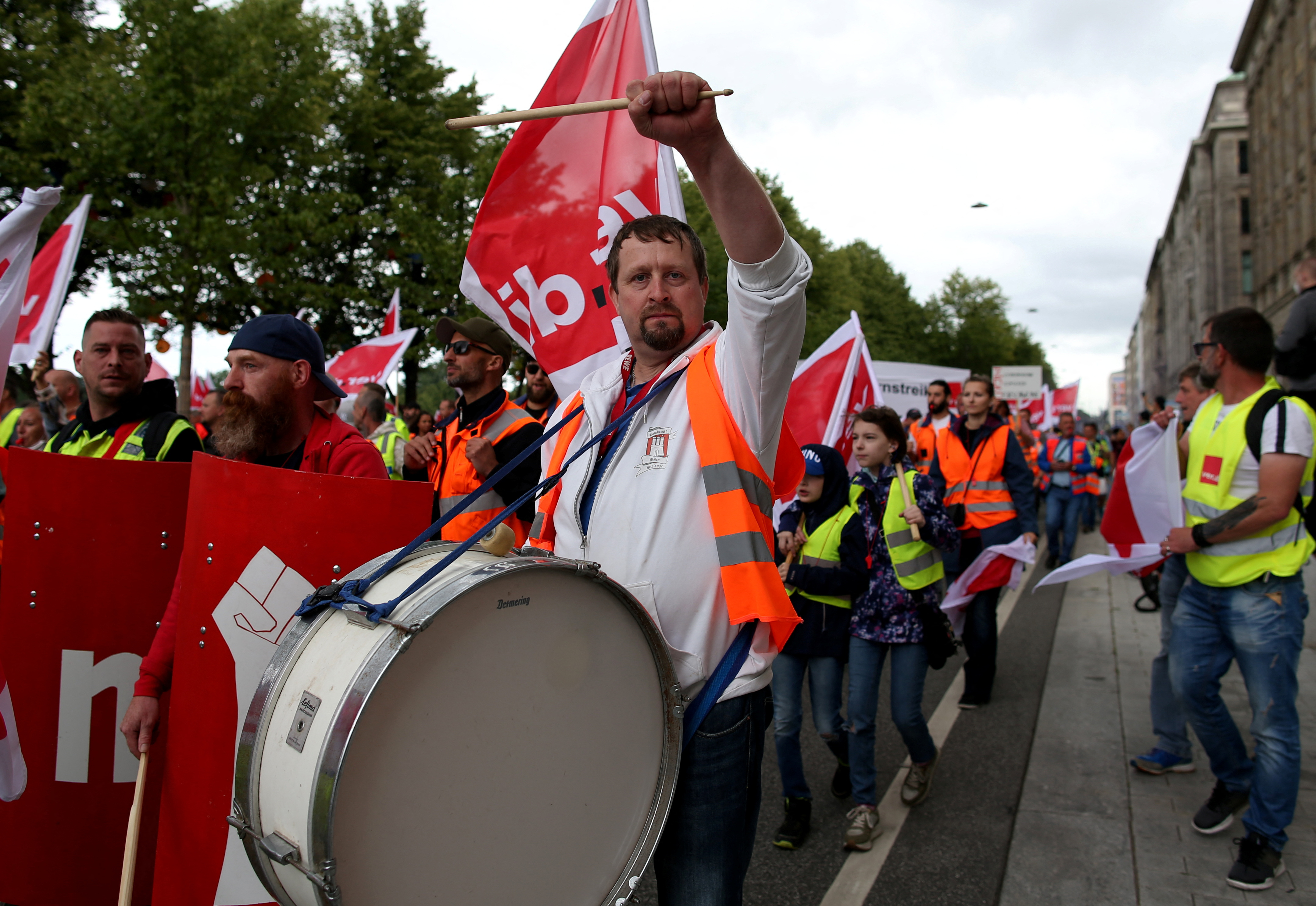 Stavka nemških pristaniških delavcev
