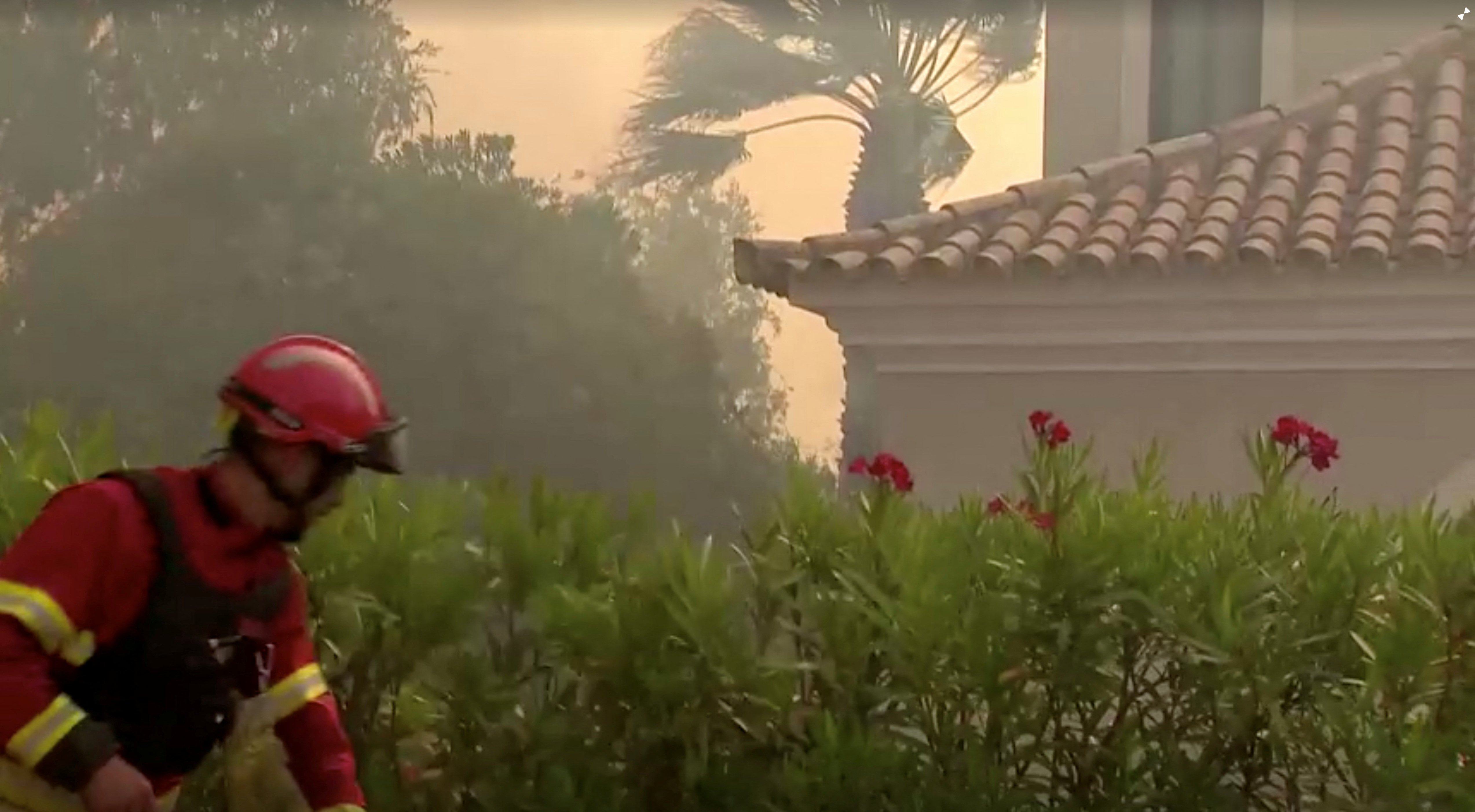 Gozdni požar na Portugalskem