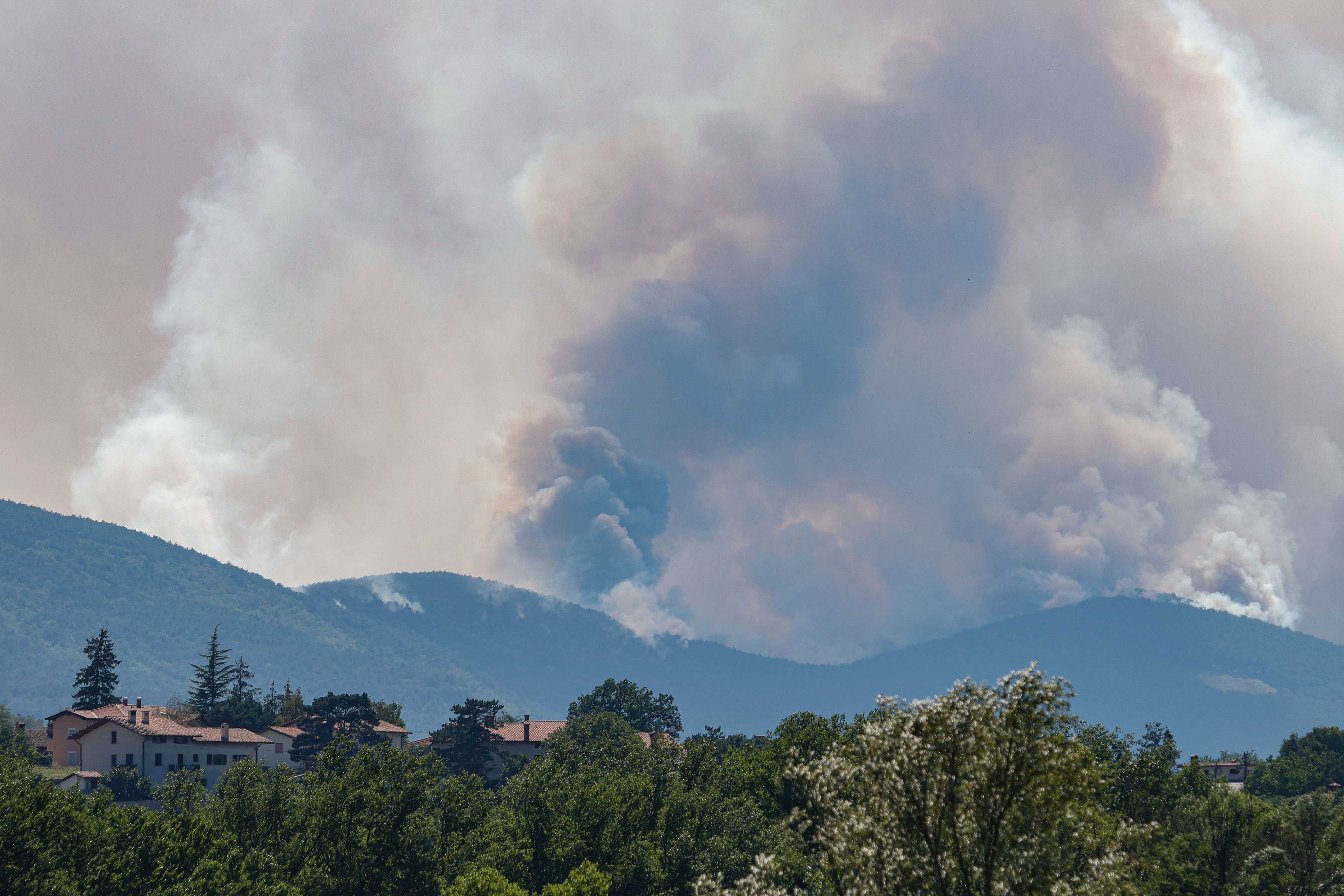 Požar Miren Kostanjevica