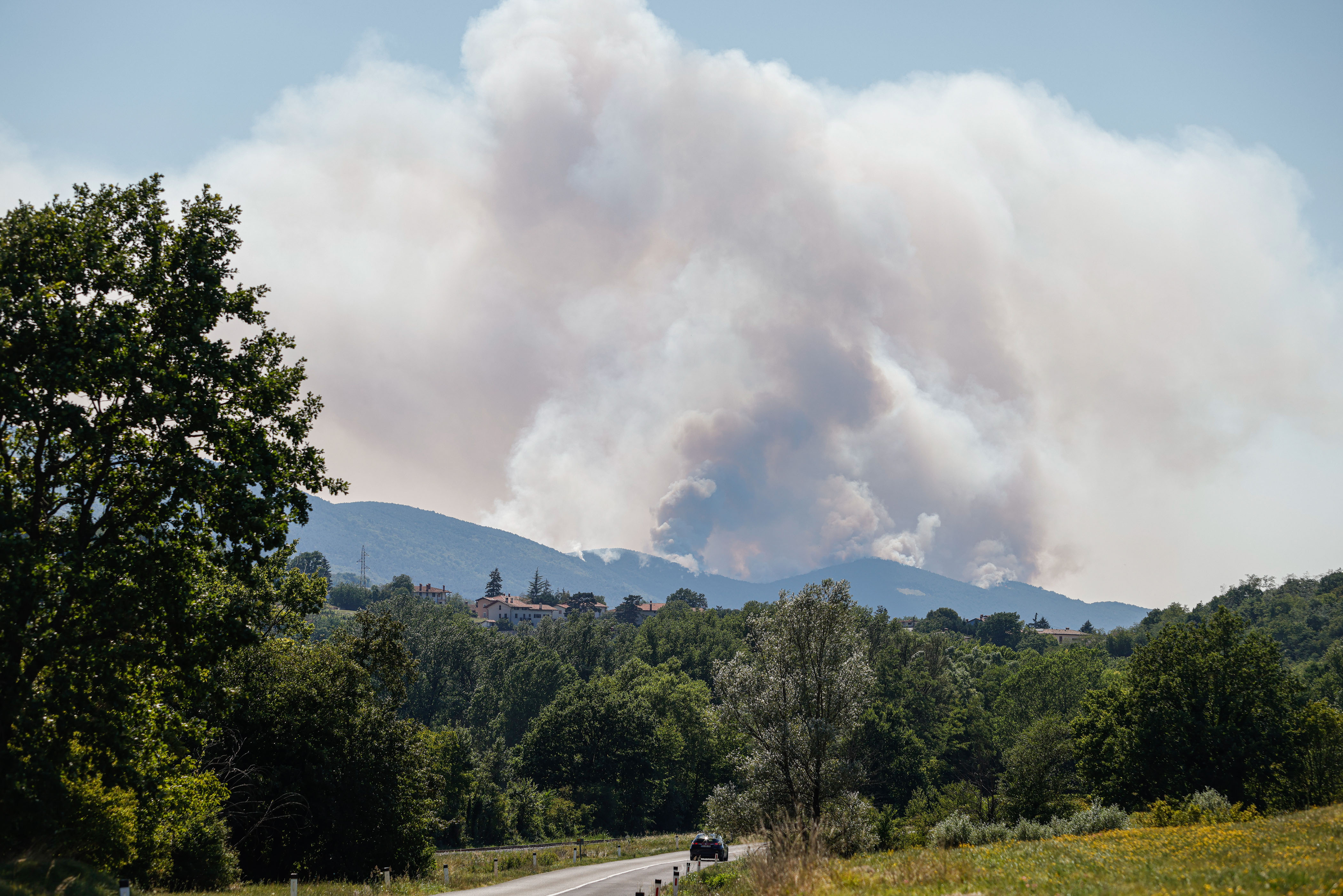 Požar Miren Kostanjevica