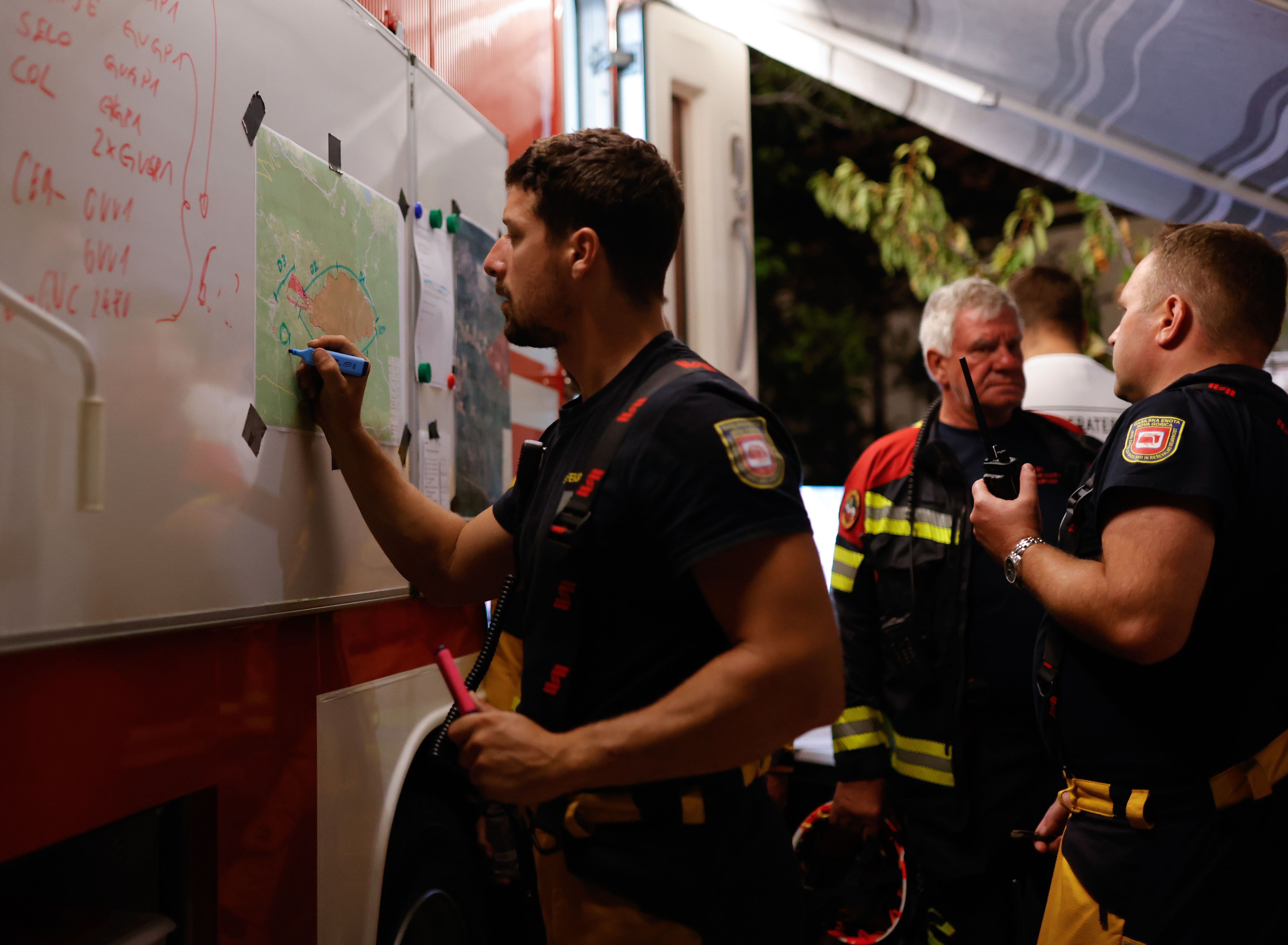 Požar Miren Kostanjevica naravne nesreče