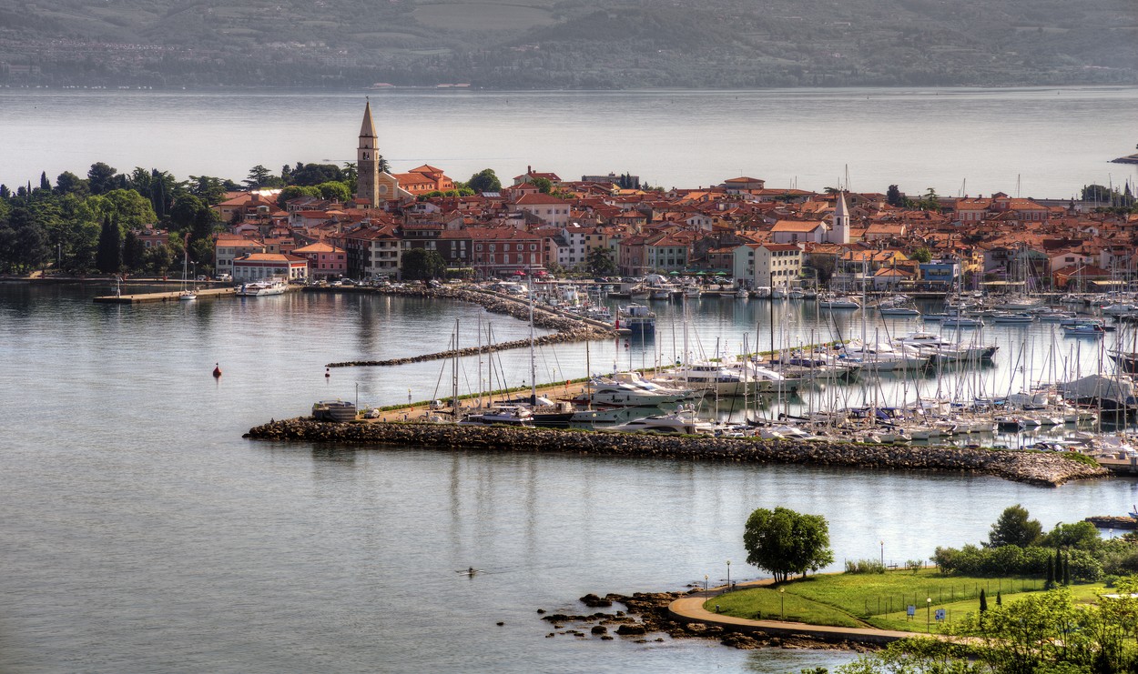 izola, obala
