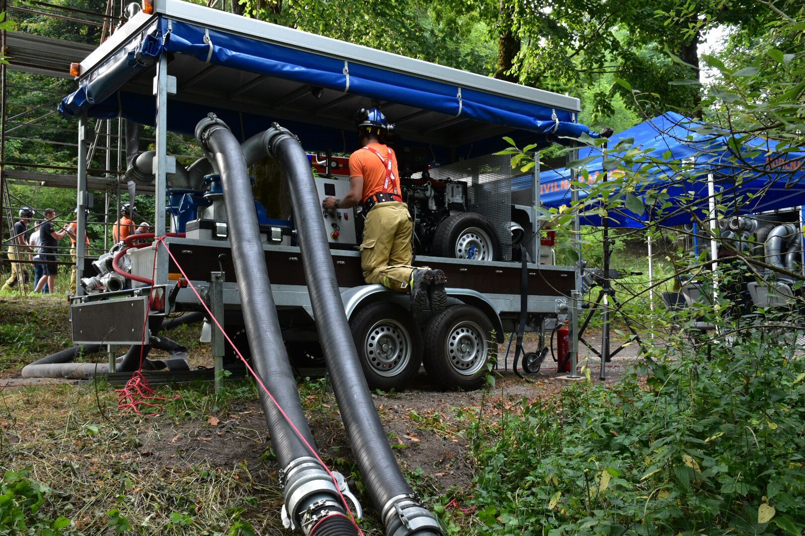 interventni prevoz, voda, slovenska istra