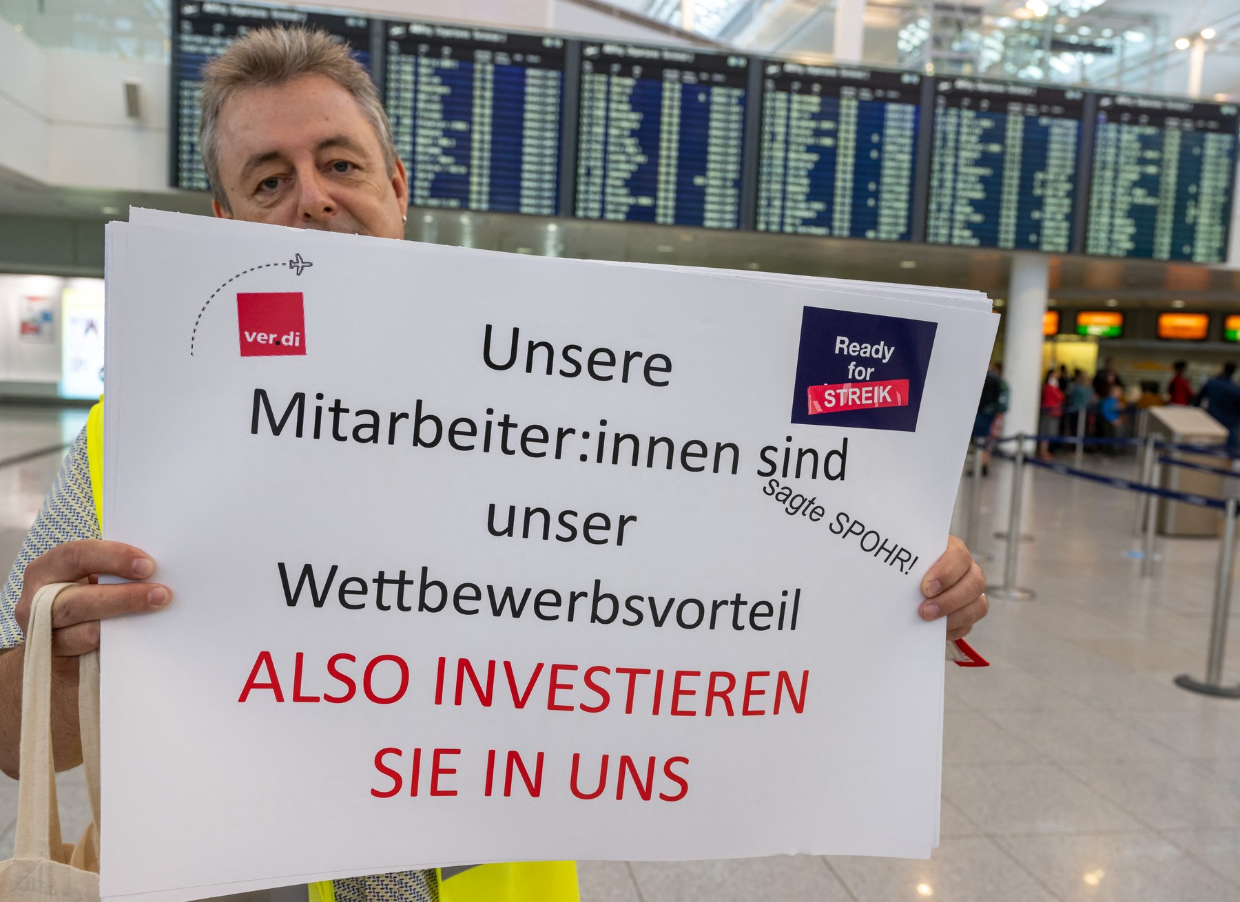 Lufthansa, stavka, letališče,