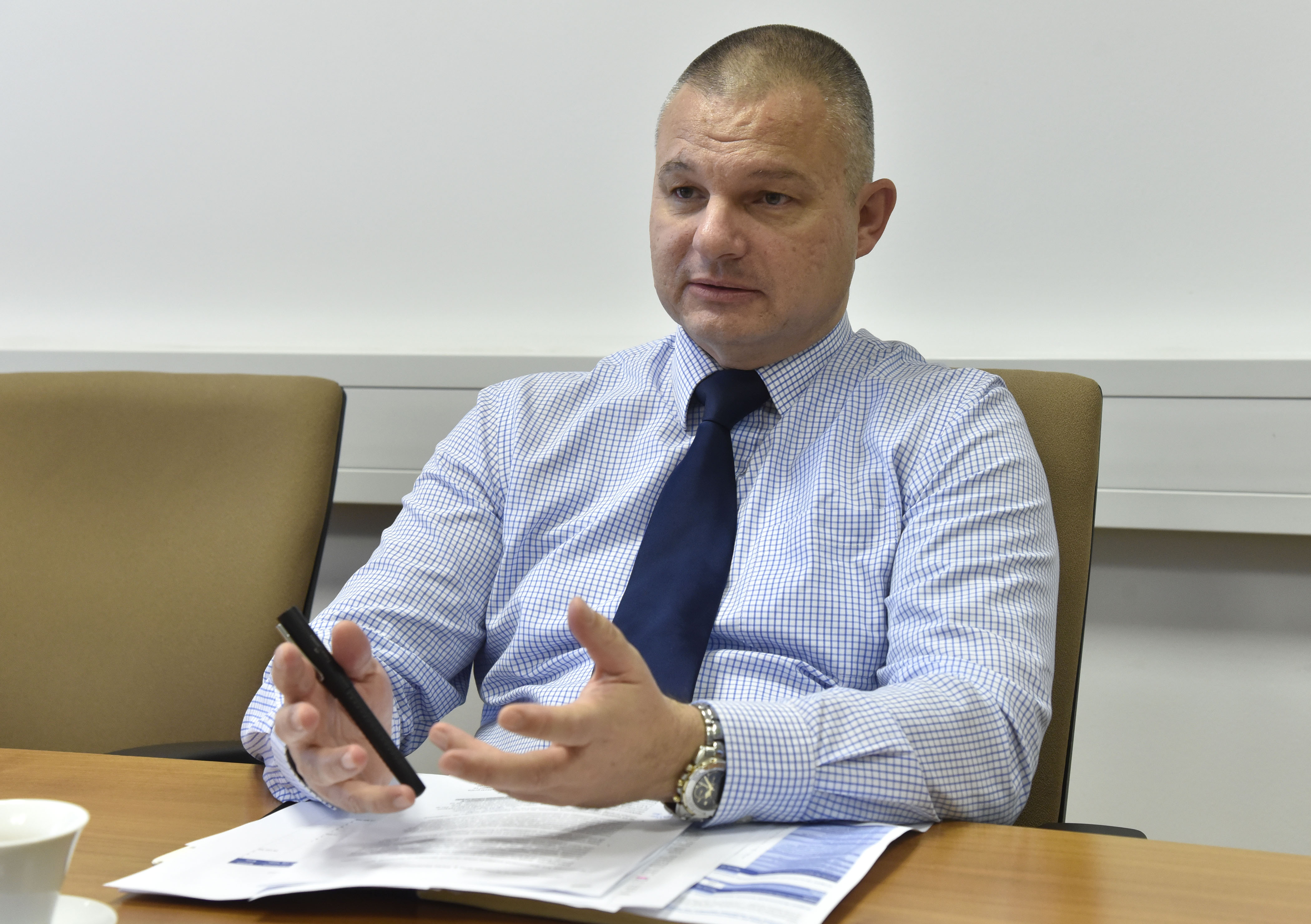 Direktor Nacionalnega preiskovalnega urada (NPU) Darko Muženič