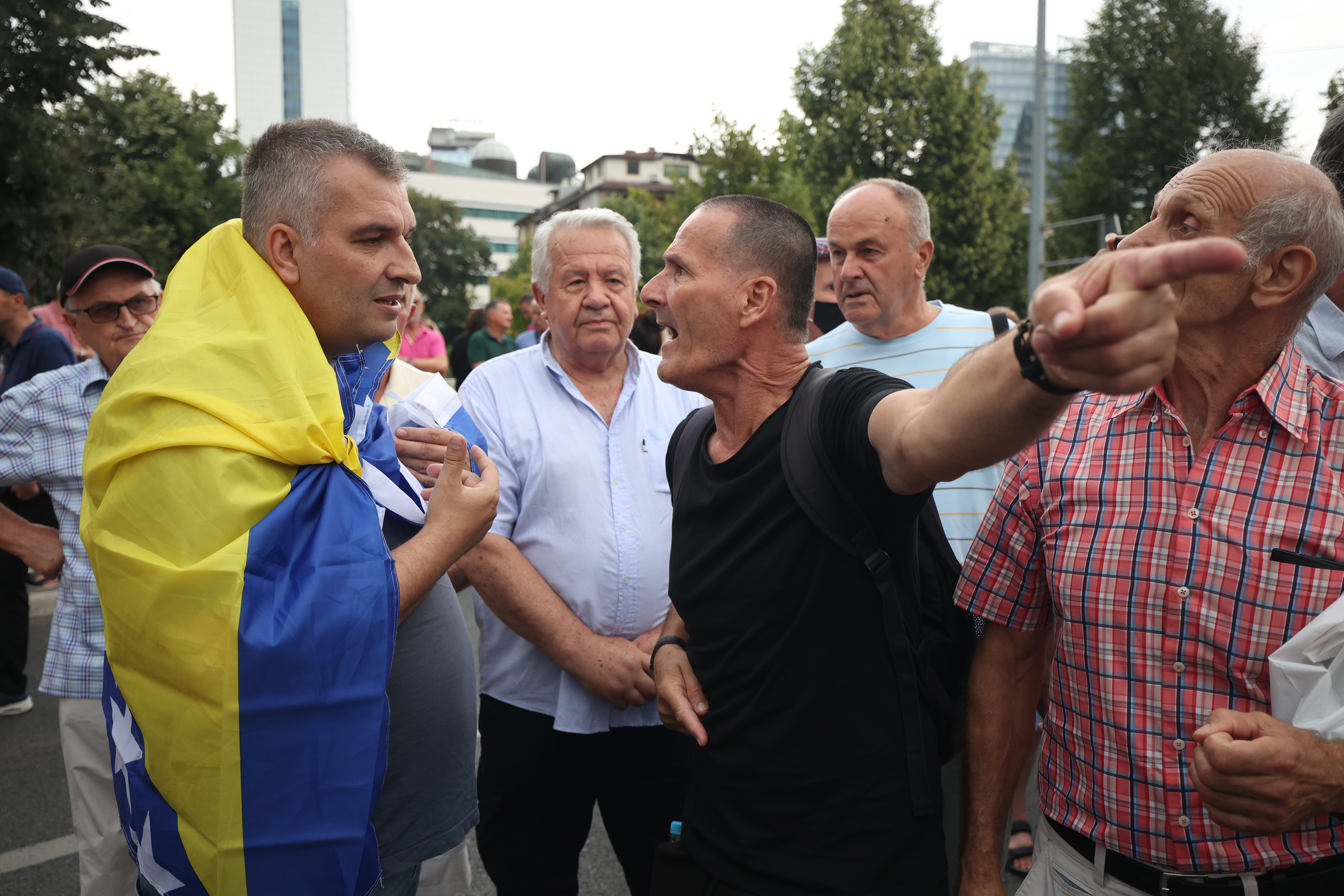 Protest proti spreminanju volilne zakonodaje