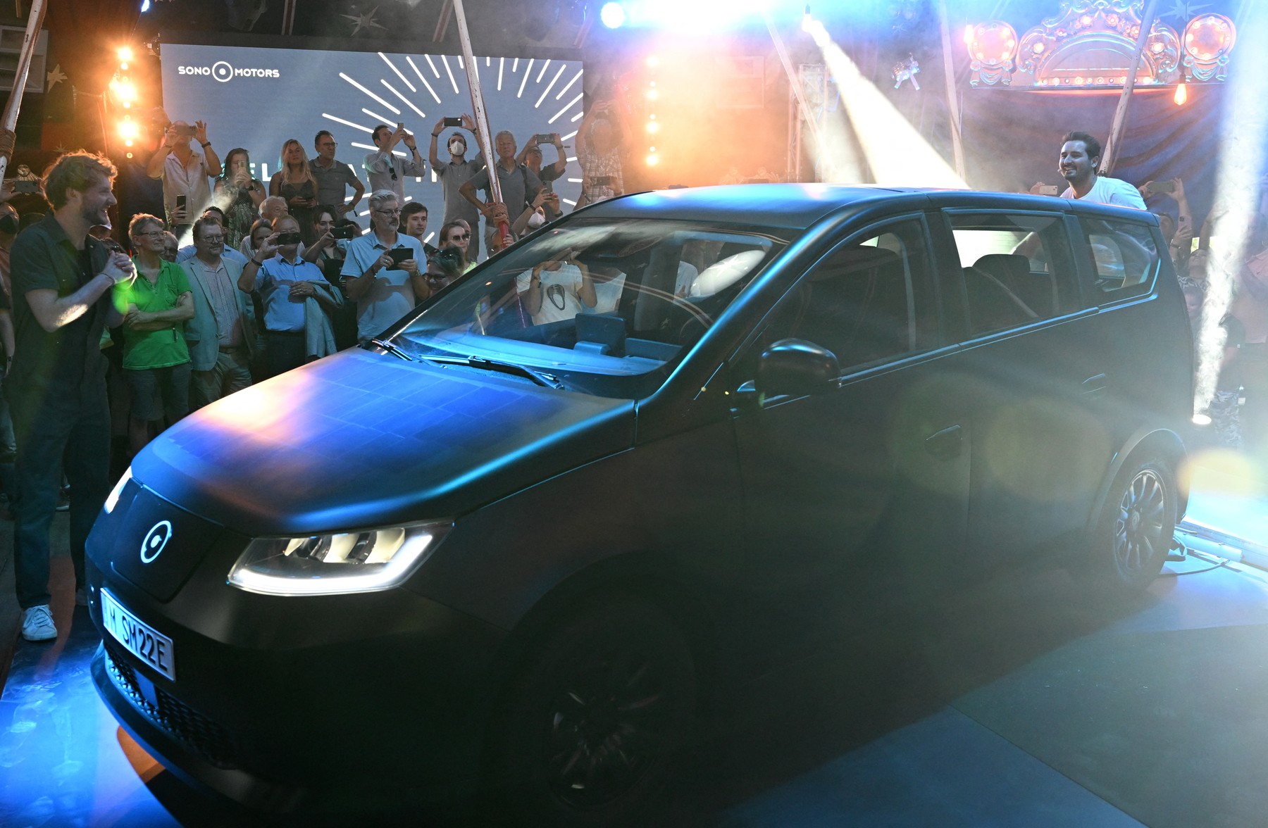 električni avtomobil, sion, sončne celice