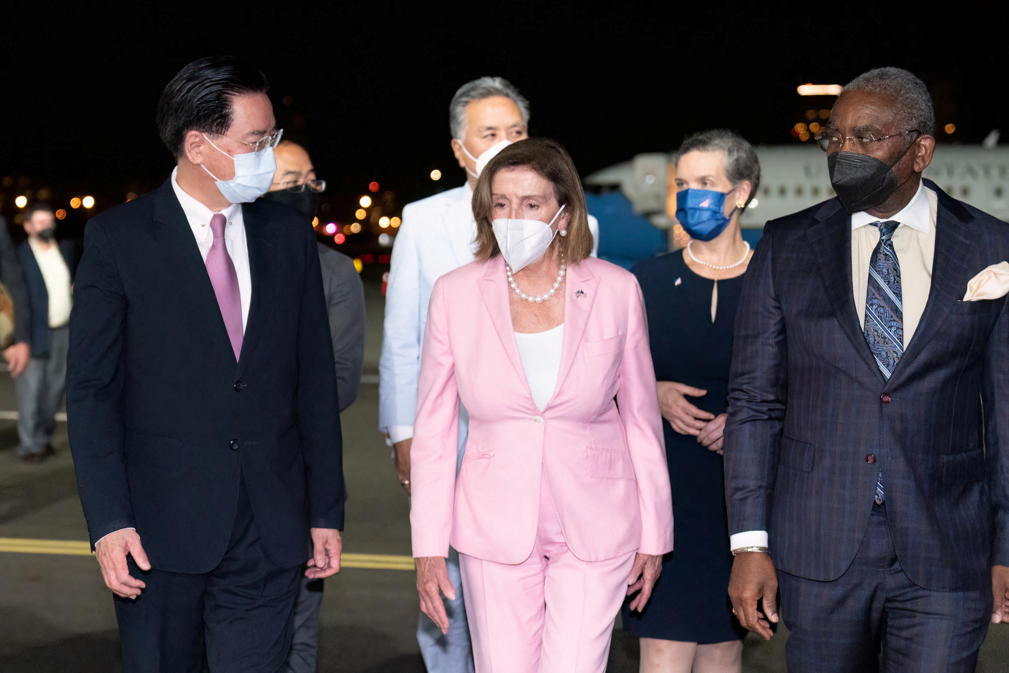 U.S. House Speaker Nancy Pelosi visits Taipei
