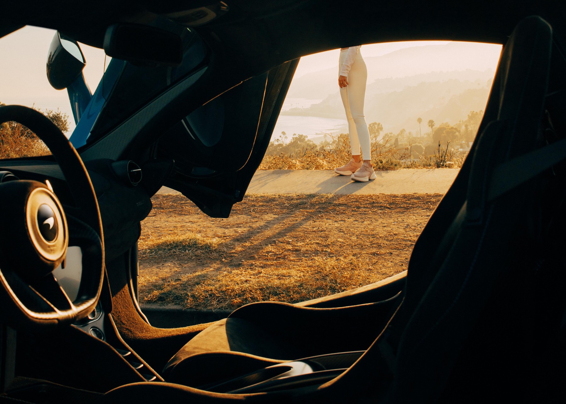 High performance car fans can out their foot down in a McLaren supercar inspired range of trainers