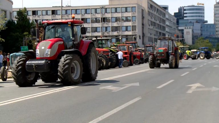 Novi Sad, protest, kmetje