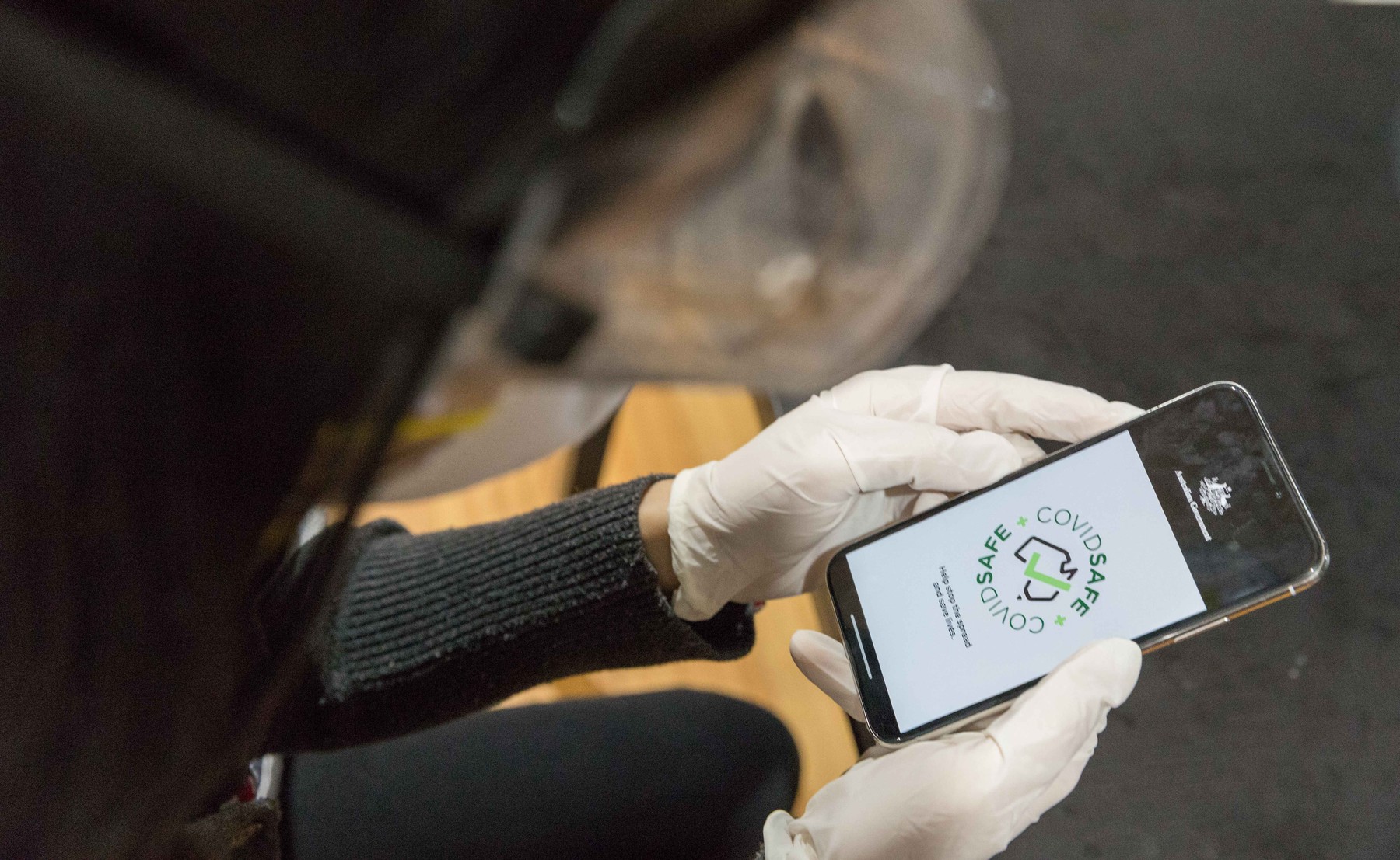 Avstralija, covid, aplikacija