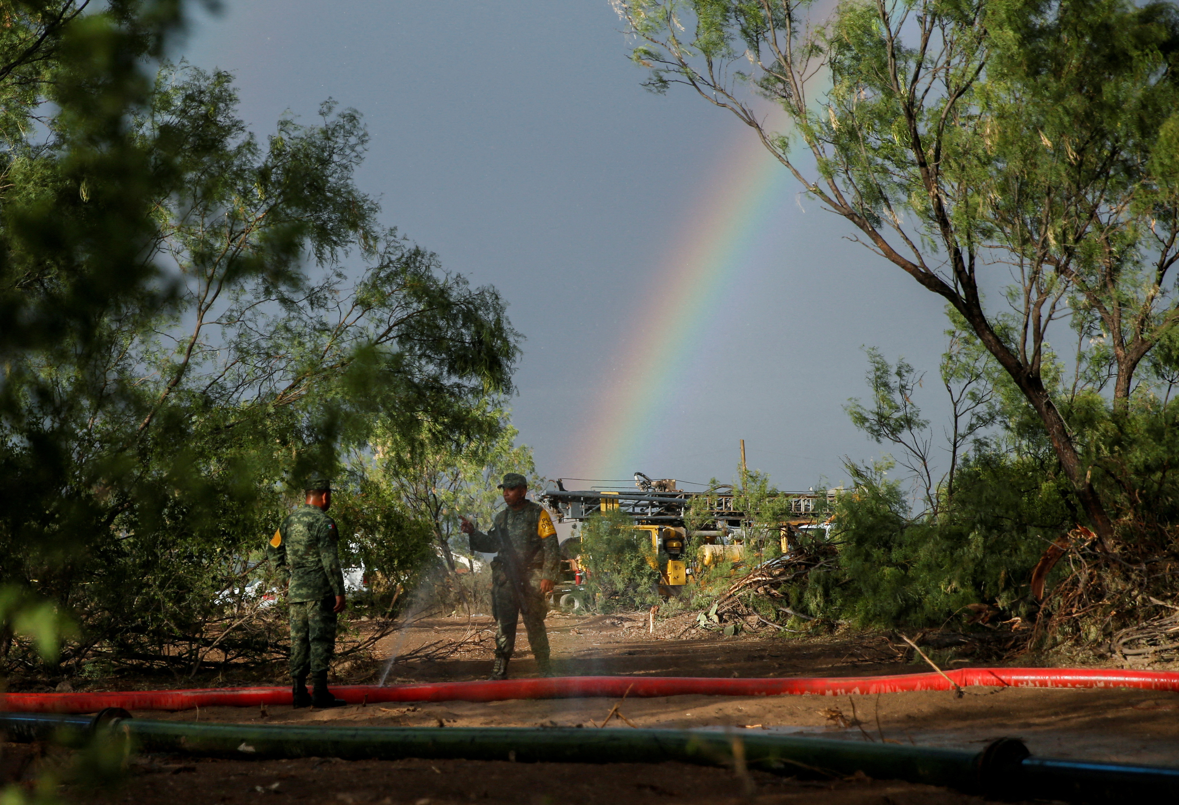rudarji, mehika, rudnik