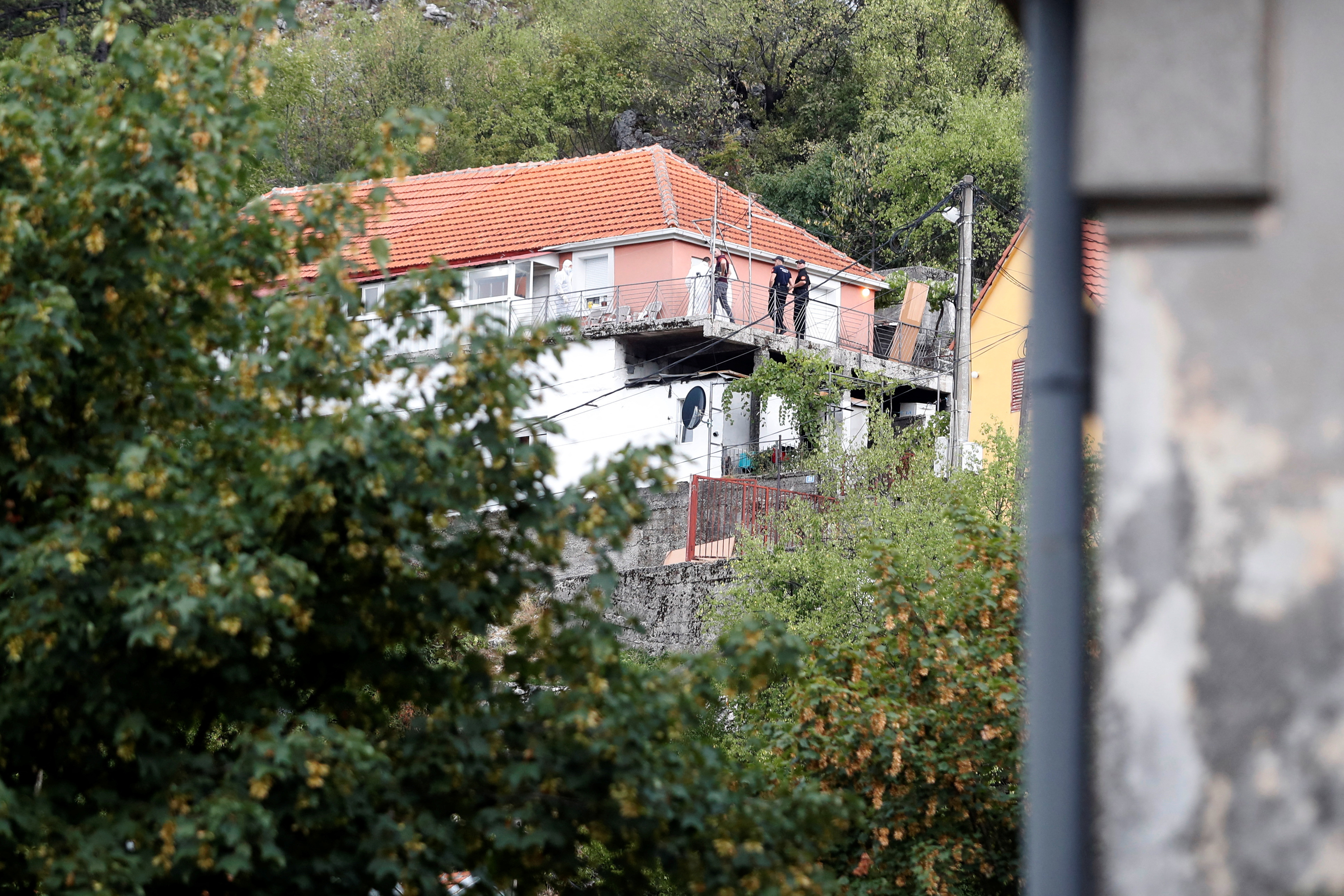 Cetinje, Črna gora, streljanje
