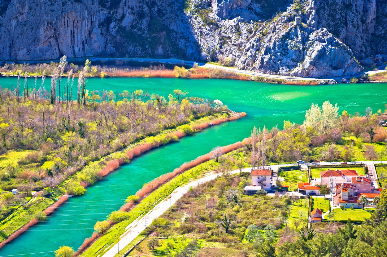 reka, cetina, dalmacija, izvir