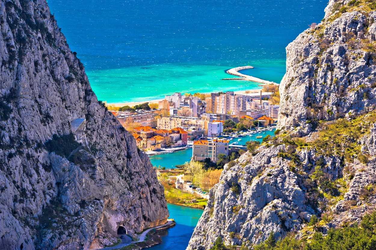 reka, cetina, dalmacija, izvir