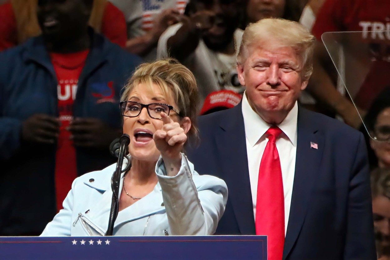 sarah palin, donald trump