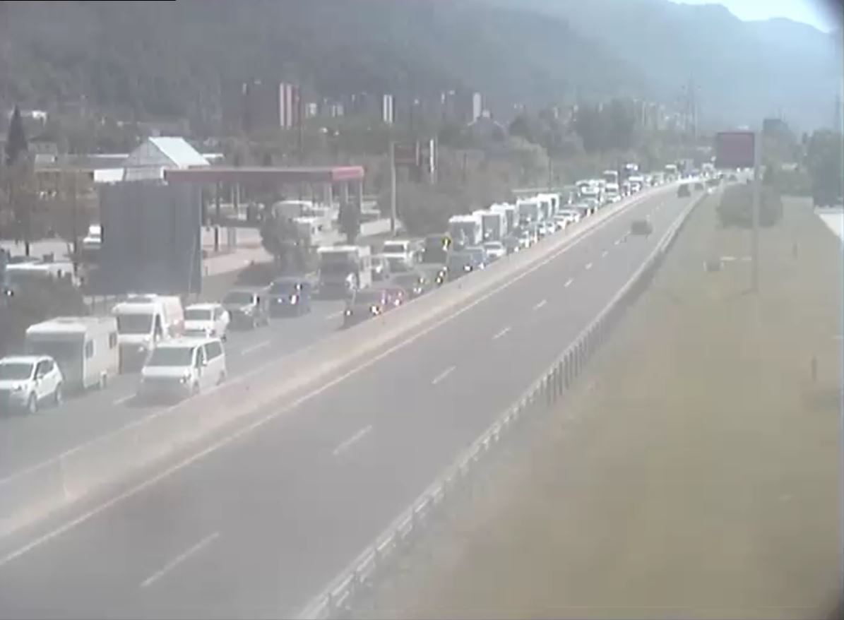 kolona, predor Karavanke