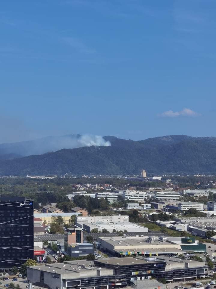 požar Ljubljana