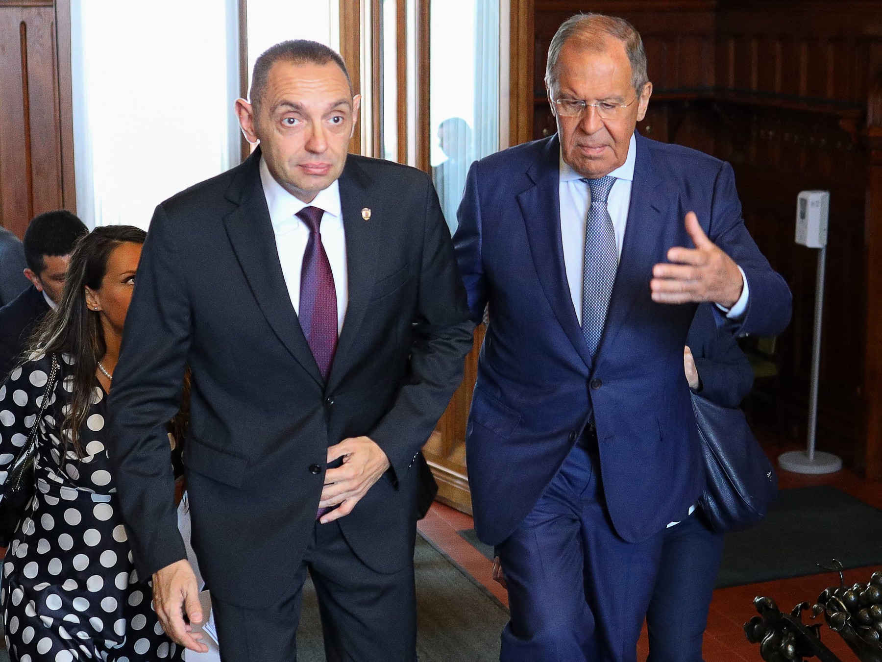 Aleksandar Vulin, Sergej Lavrov