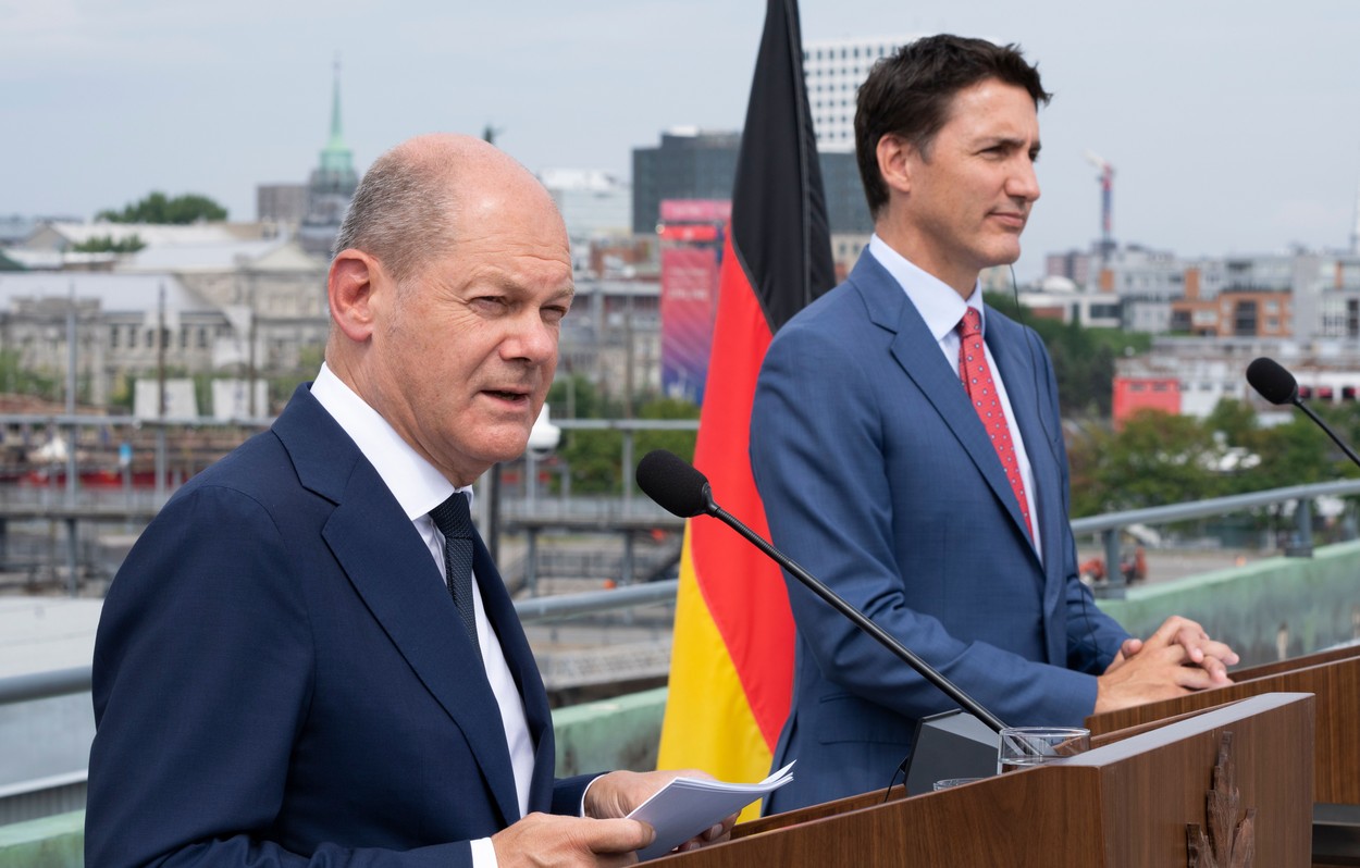 olaf scholz justin trudeau