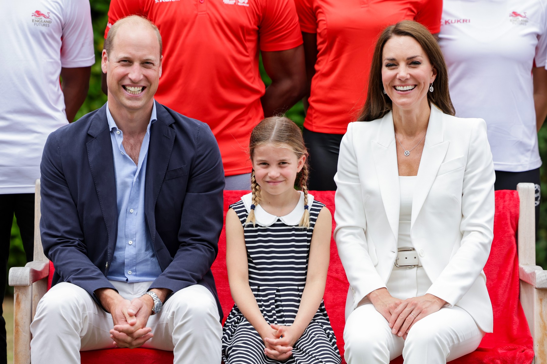 princ William, vojvodinja Kate, princesa Charlotte