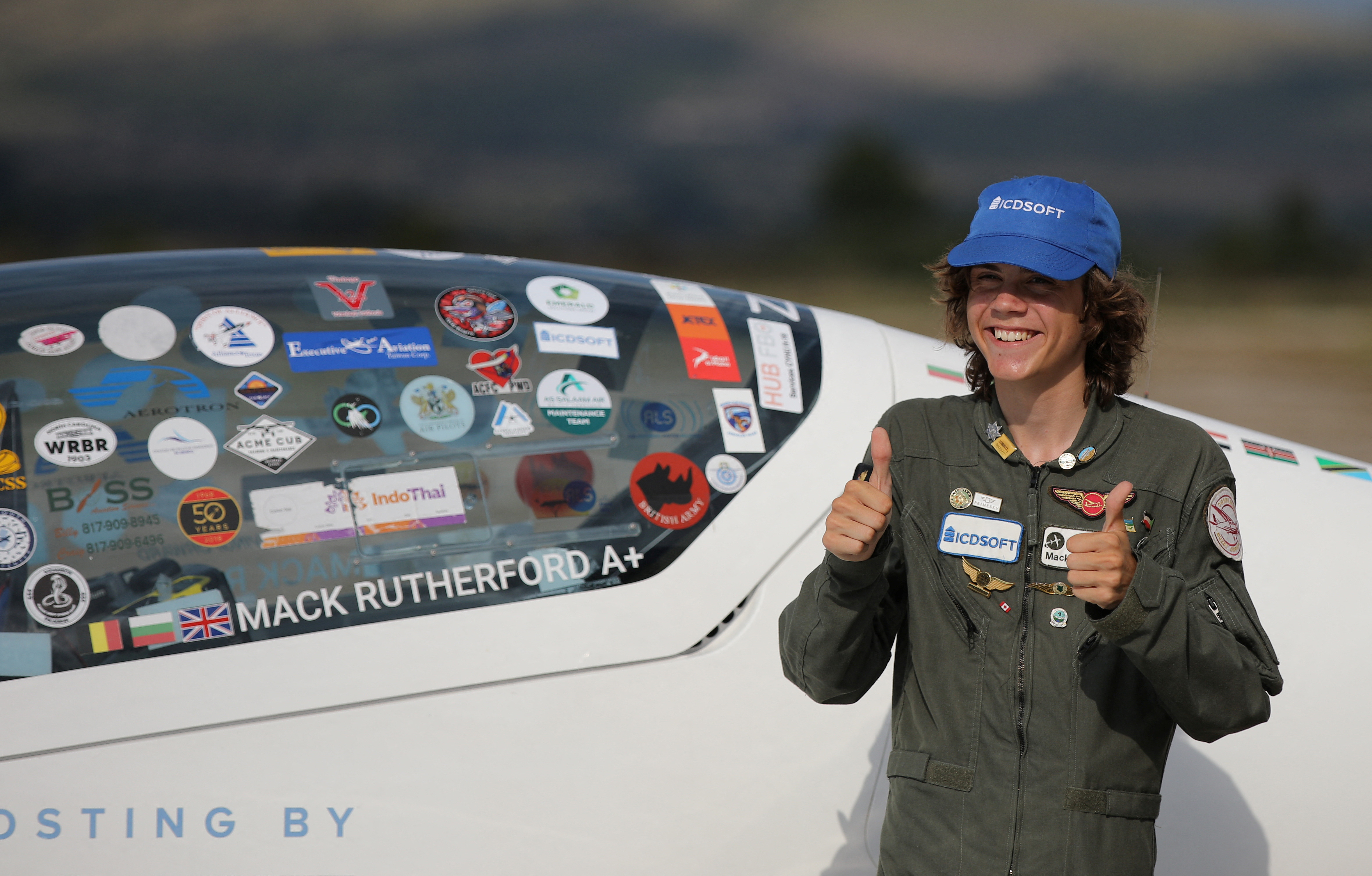 mack rutherford, pilot