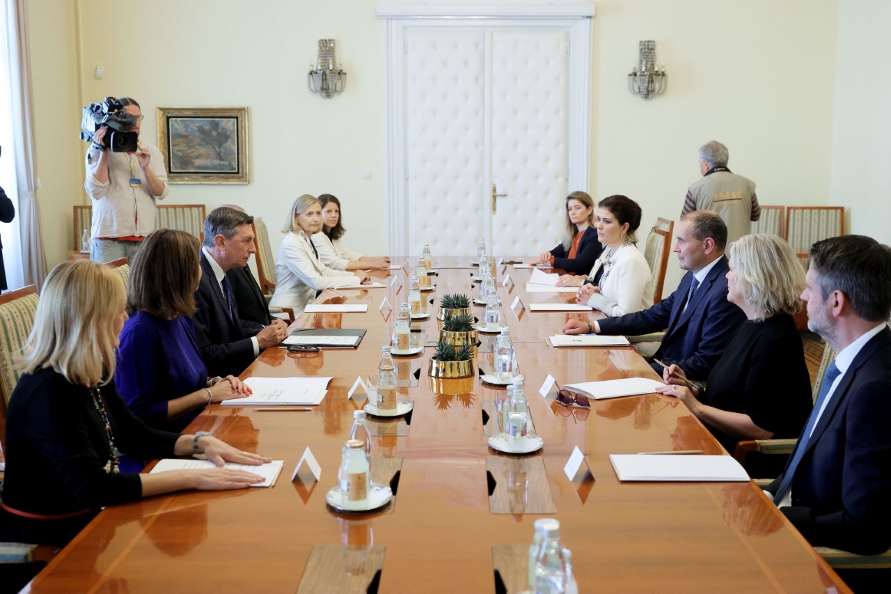 Borut Pahor, Gudni Thorlacius Johannesson