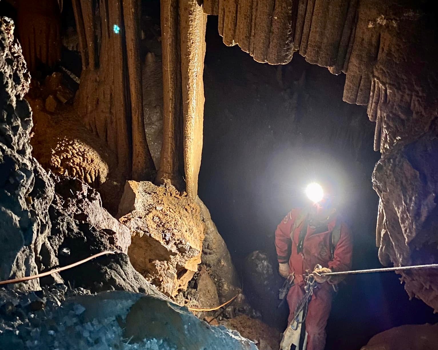 odkritje jame, drugi tir, jamar