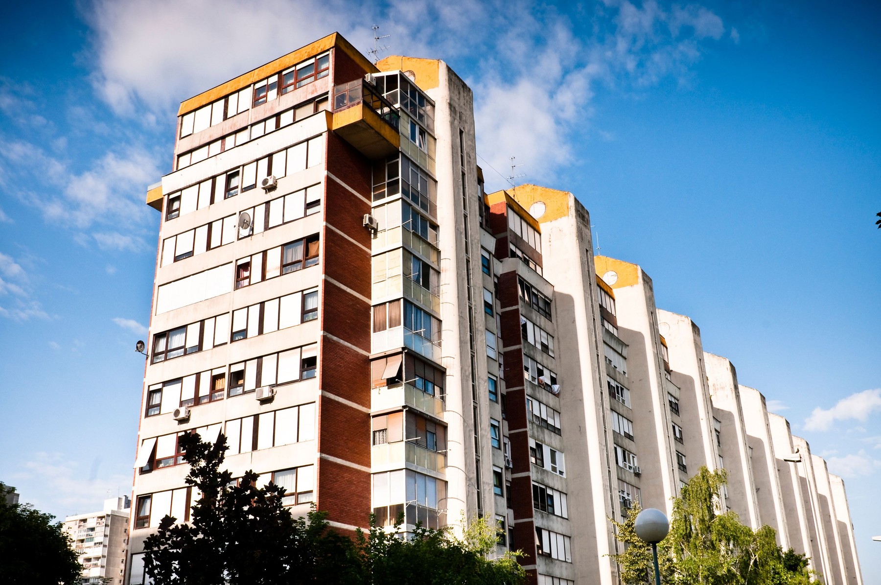 Novi Zagreb is modern part of the city, consisting of blocks of flats and tower blocks that were built during the Socialist era.