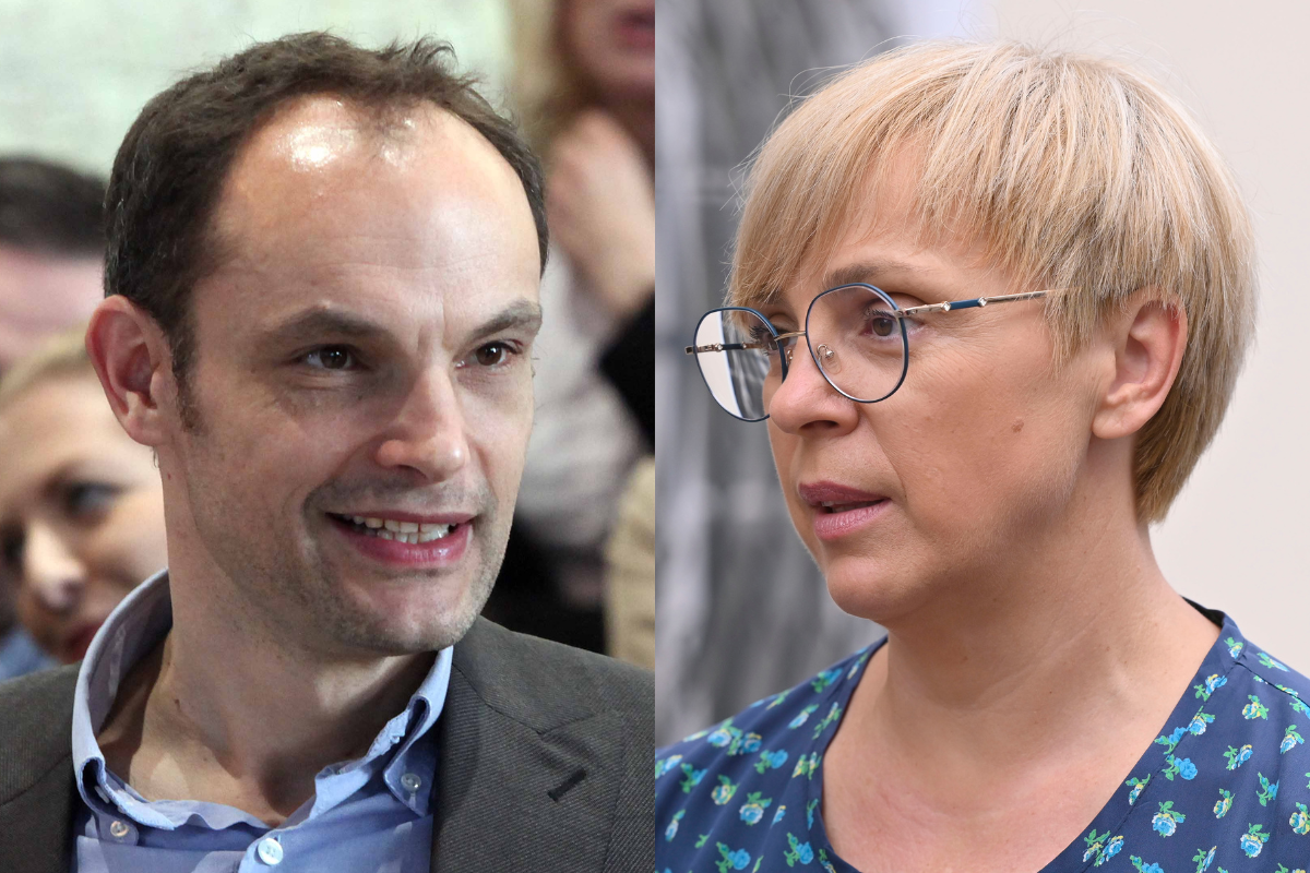 Anže Logar in Nataša Pirc Musar
