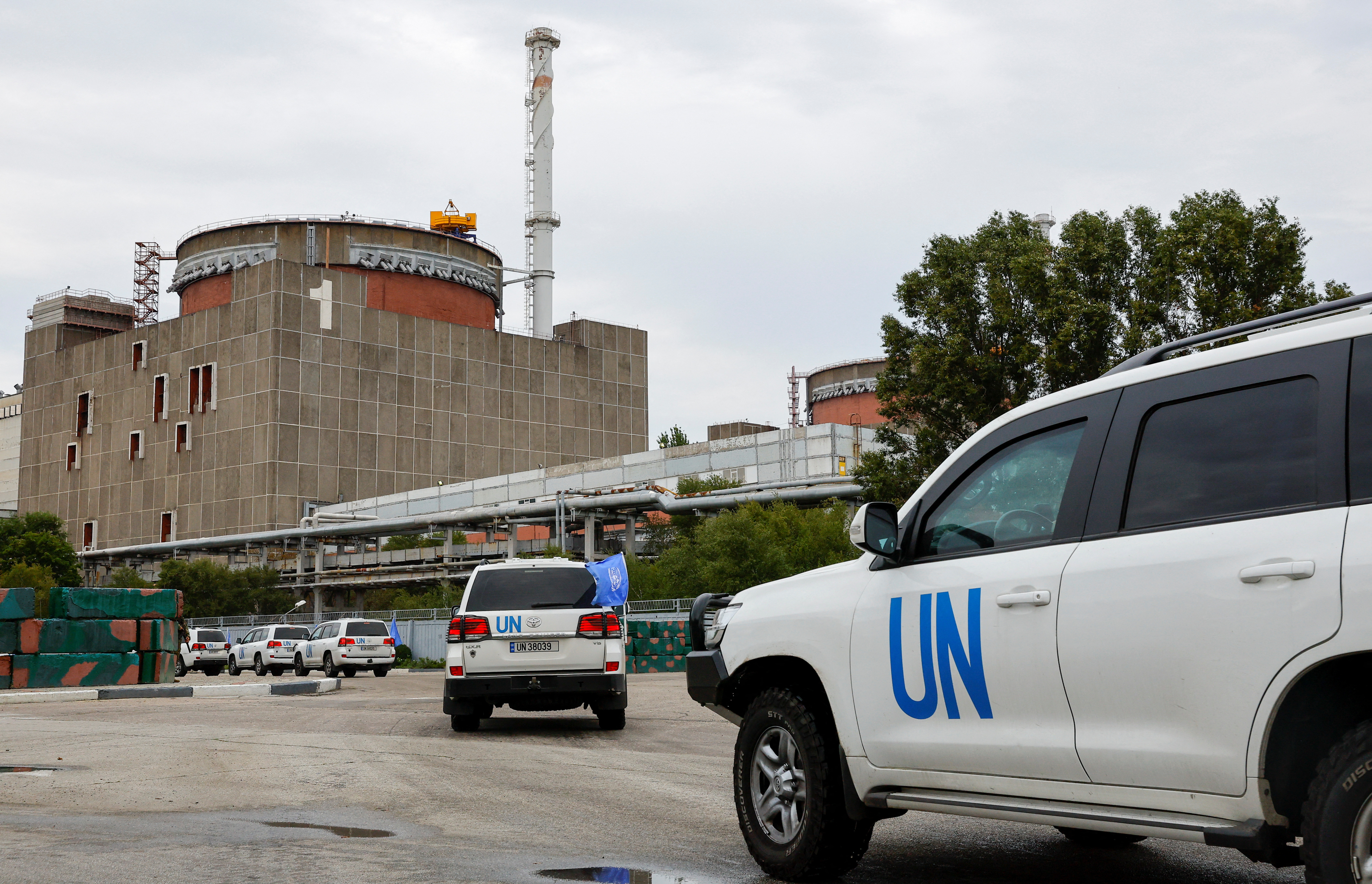 inšpektorji IAEA, Zaporožje, jedrska elektrarna