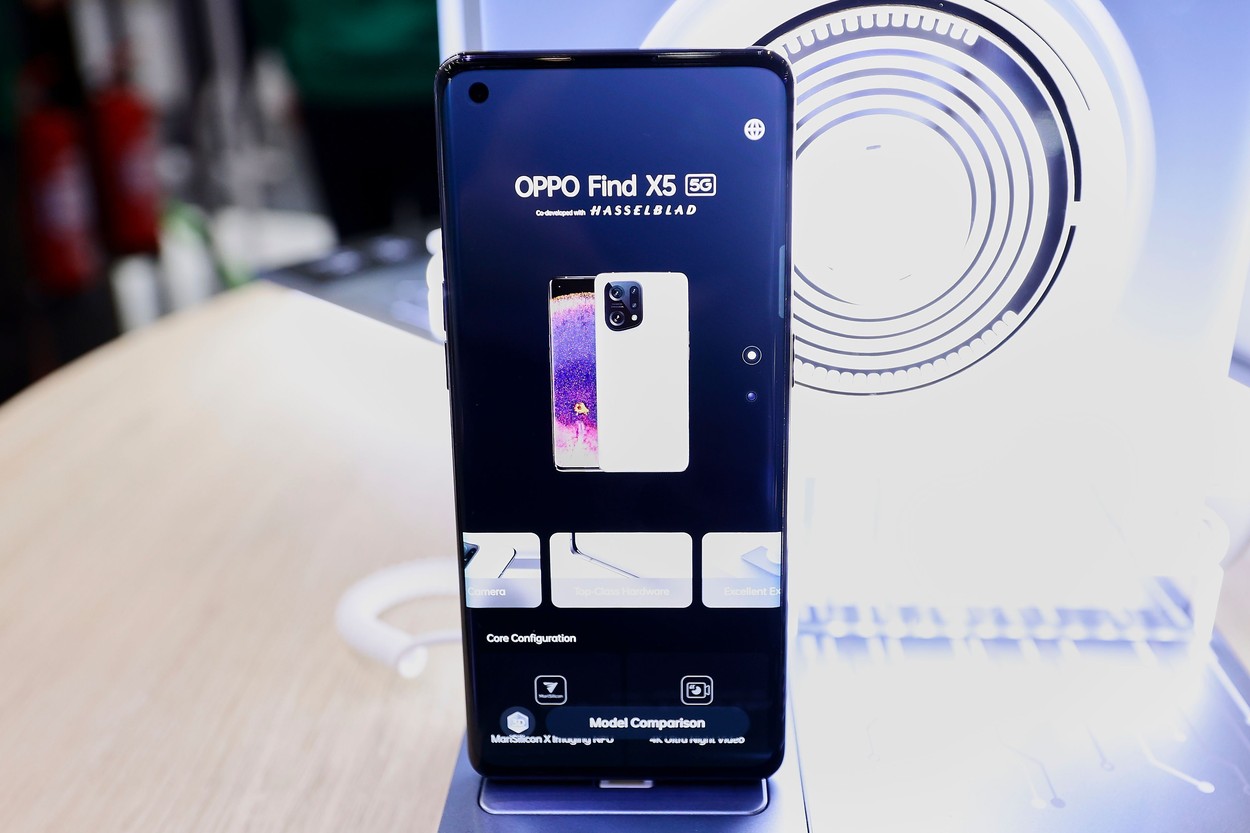 Oppo Ecosystem At Mobile World Congress Barcelona 2022, Spain - 03 Mar 2022