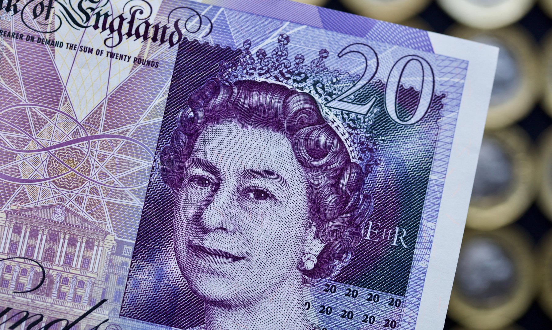 Kraljica Elizabeta II. bankovec