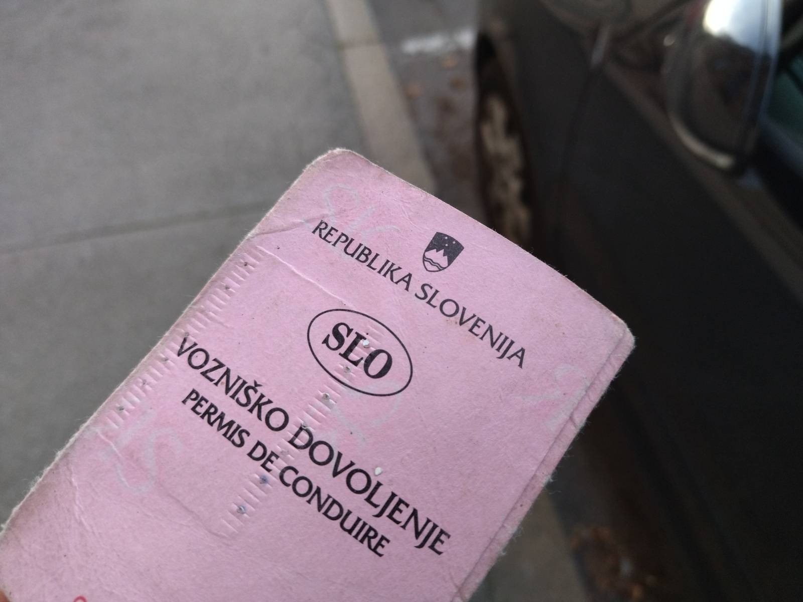 Vozniško dovoljenje