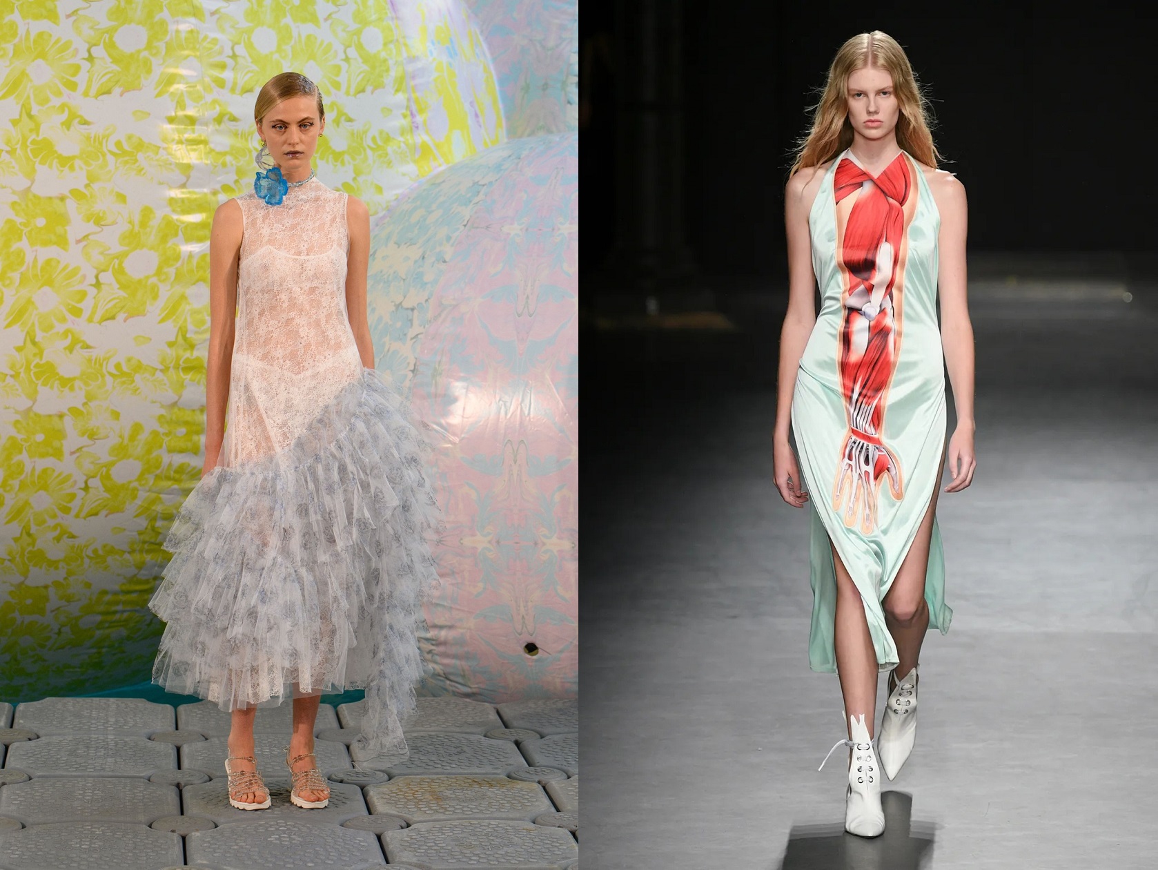 Susan Fang, christopher kane, London Fashion Week