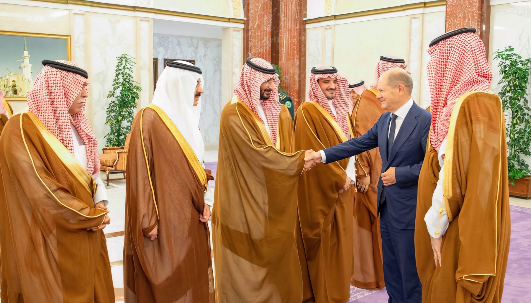 scholz, savdski princ, savdska arabija