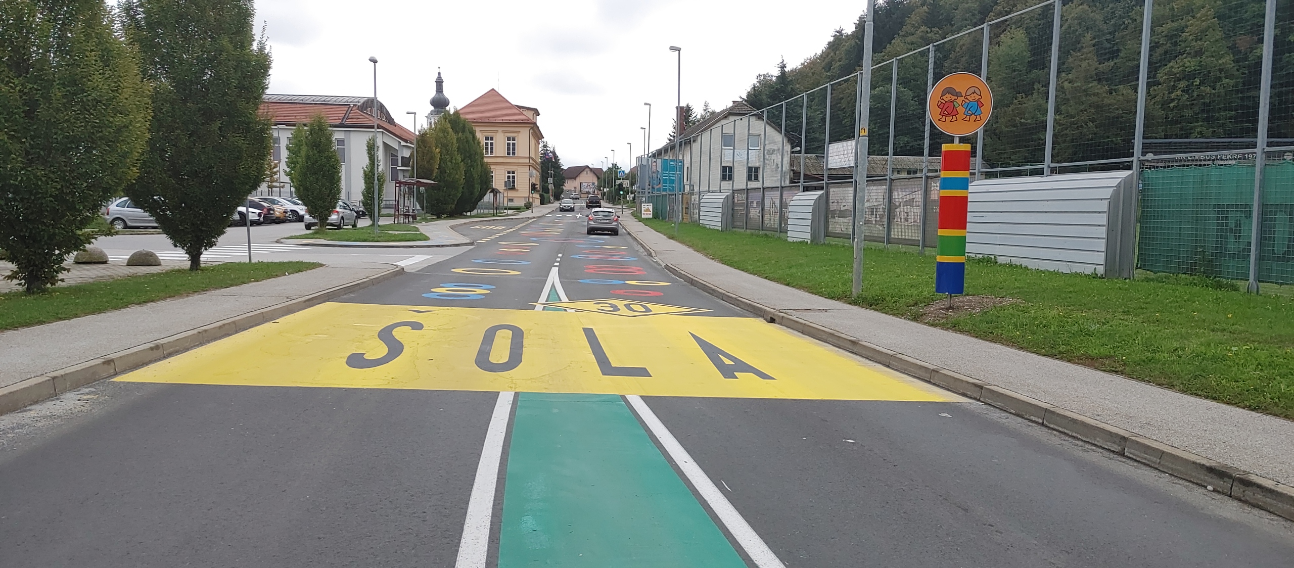 prometna signalizacija, limbuš