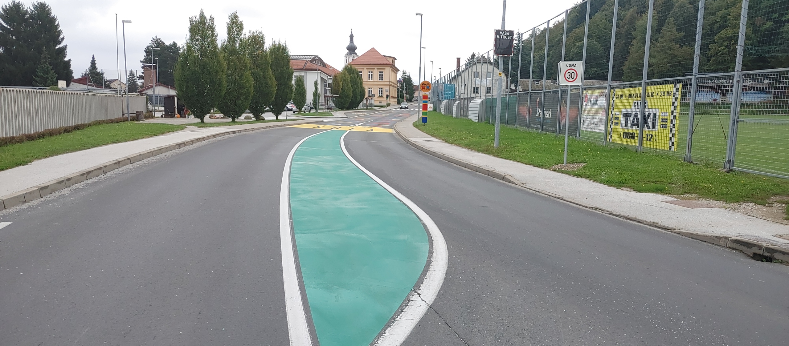 prometna signalizacija, limbuš