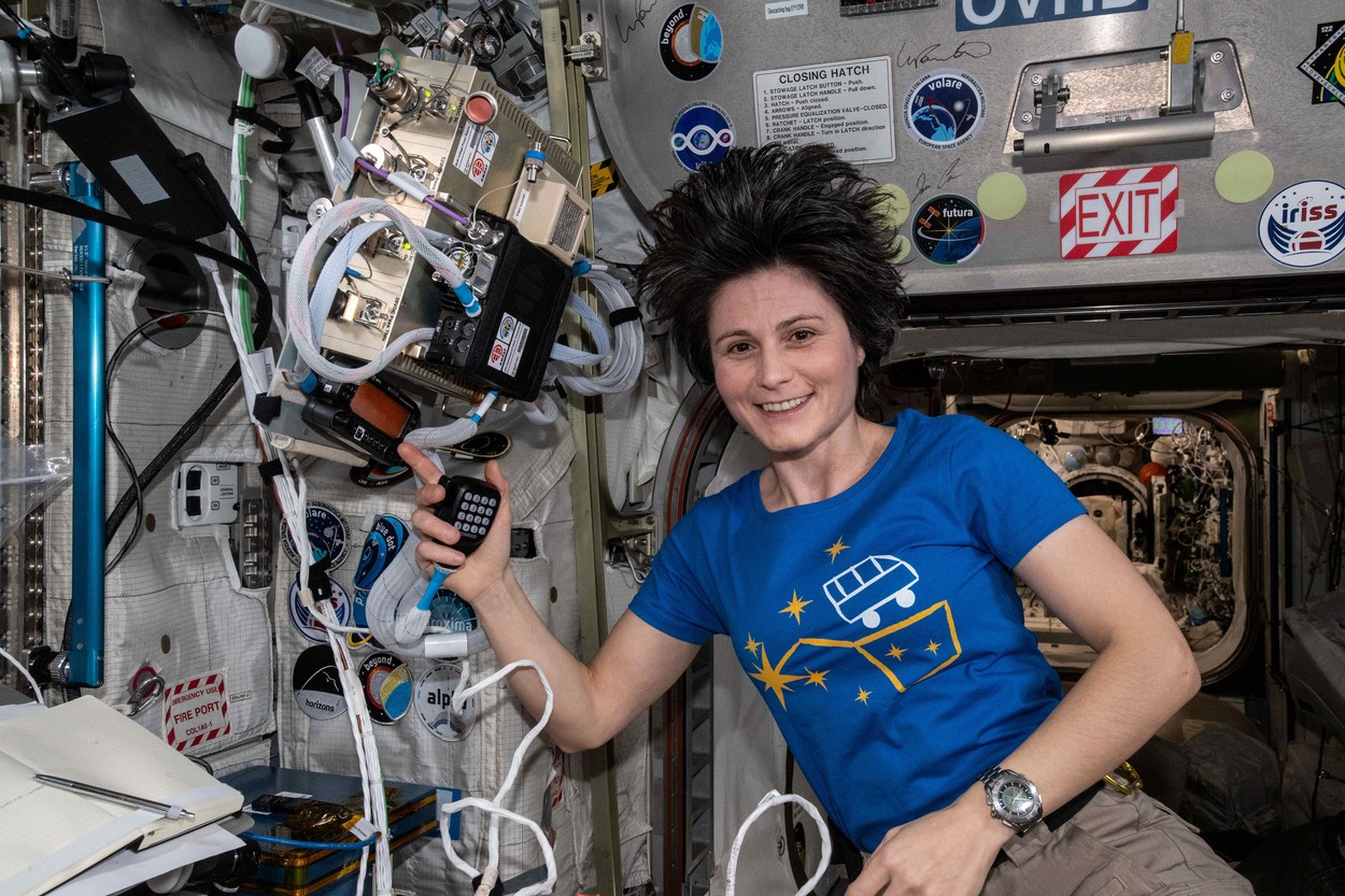 Samantha Cristoforetti, ISS