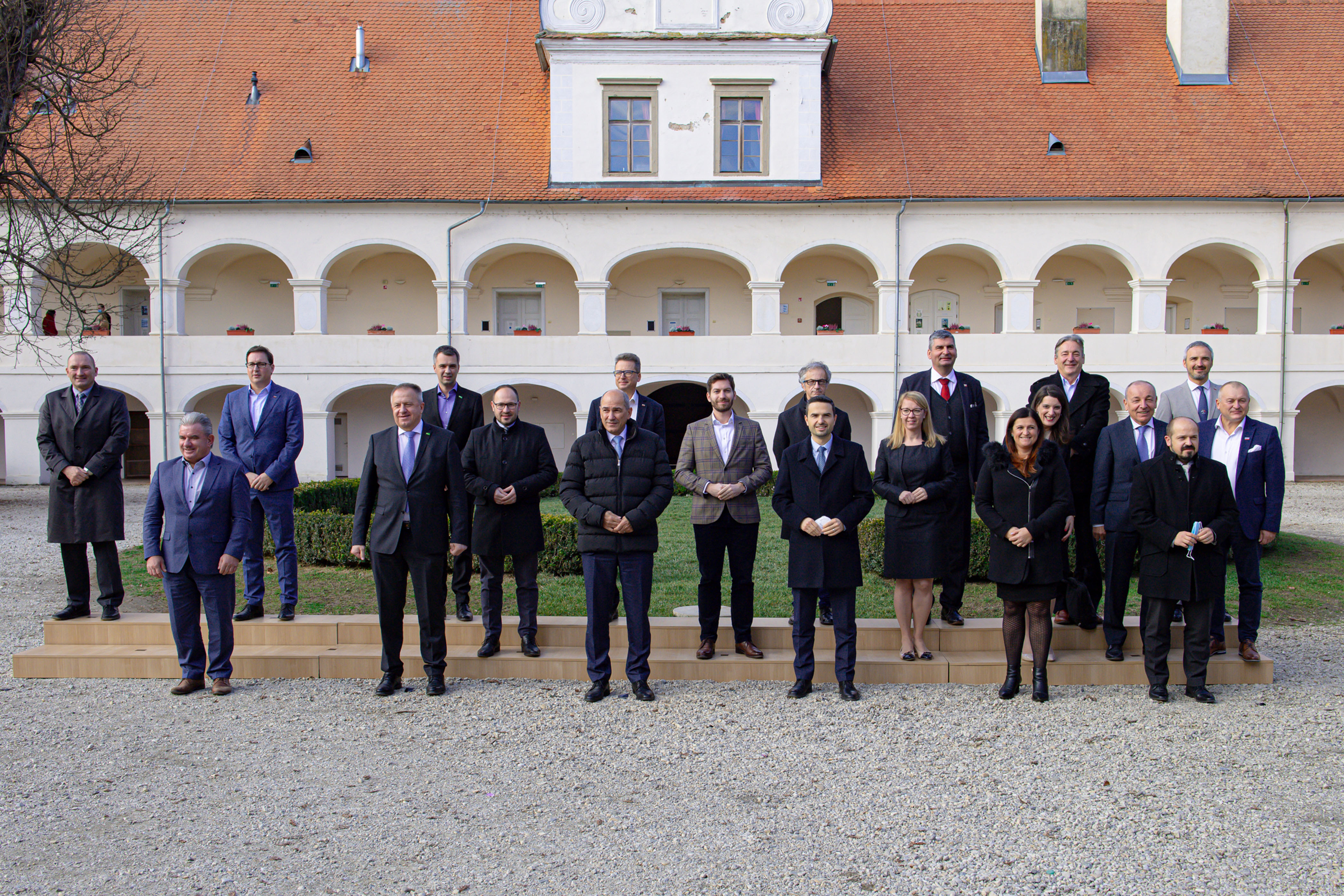 Obisk vlade v Pomurju, Janez Janša, Rakičan