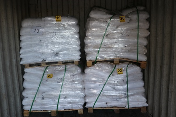 zasežena prepovedana snov