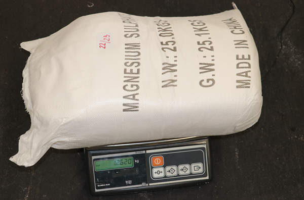 zasežena prepovedana snov