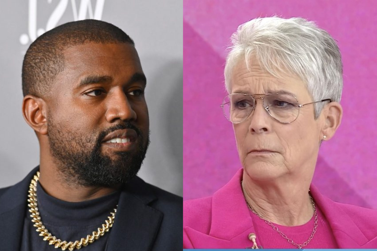 Kanye West in Jamie Lee Curtis