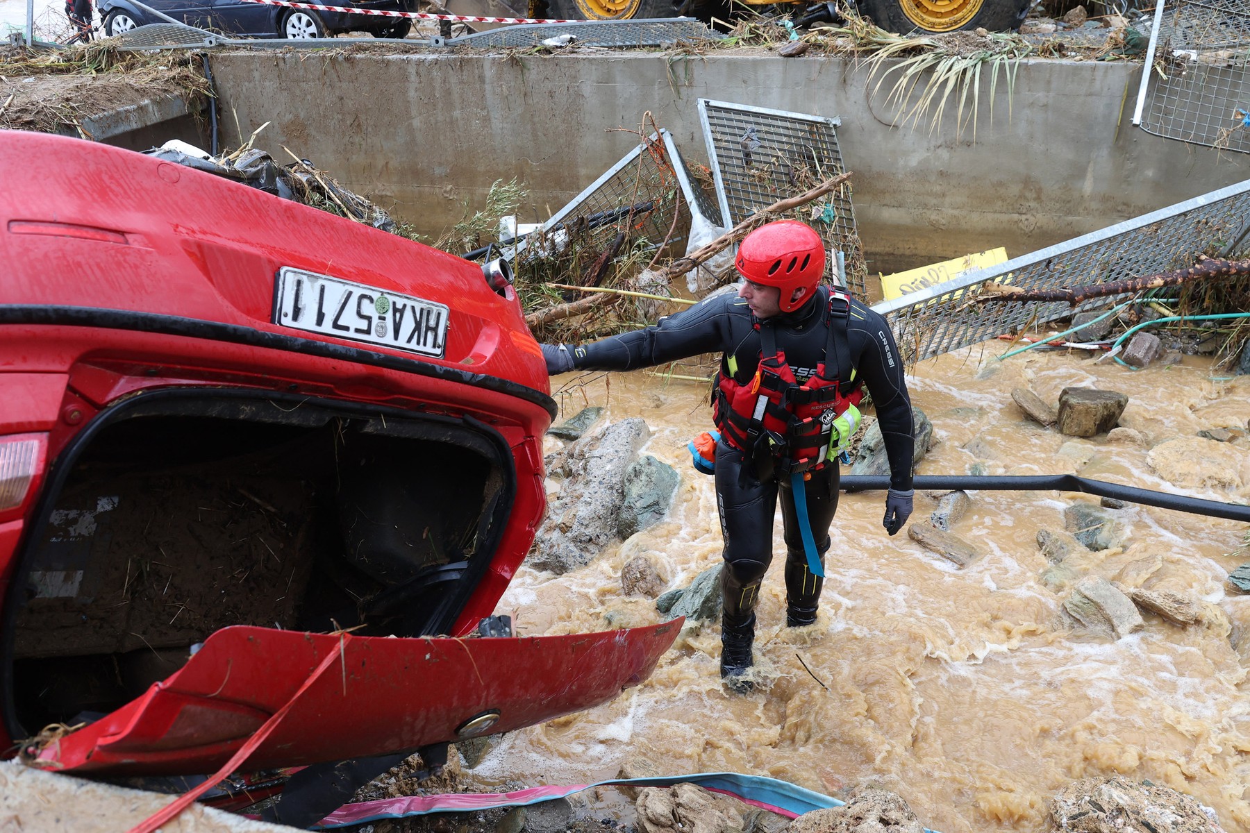 Kreta, Grčija, poplave